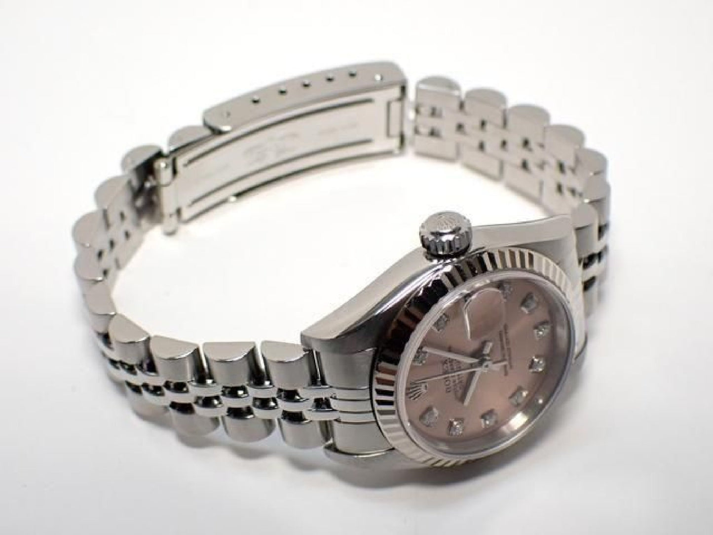 ROLEX Damen Datejust rosa 10P Diamanten 79174G Y-Serie Damen 191323140 hannari-shop