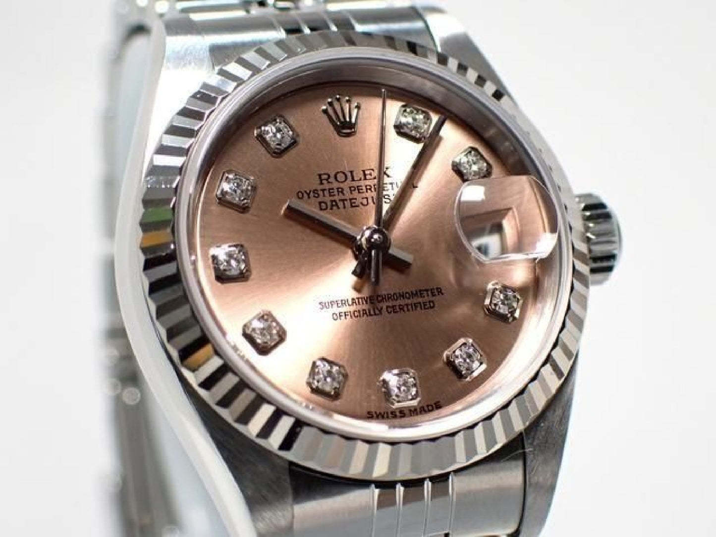 ROLEX Damen Datejust rosa 10P Diamanten 79174G Y-Serie Damen 191323140 hannari-shop