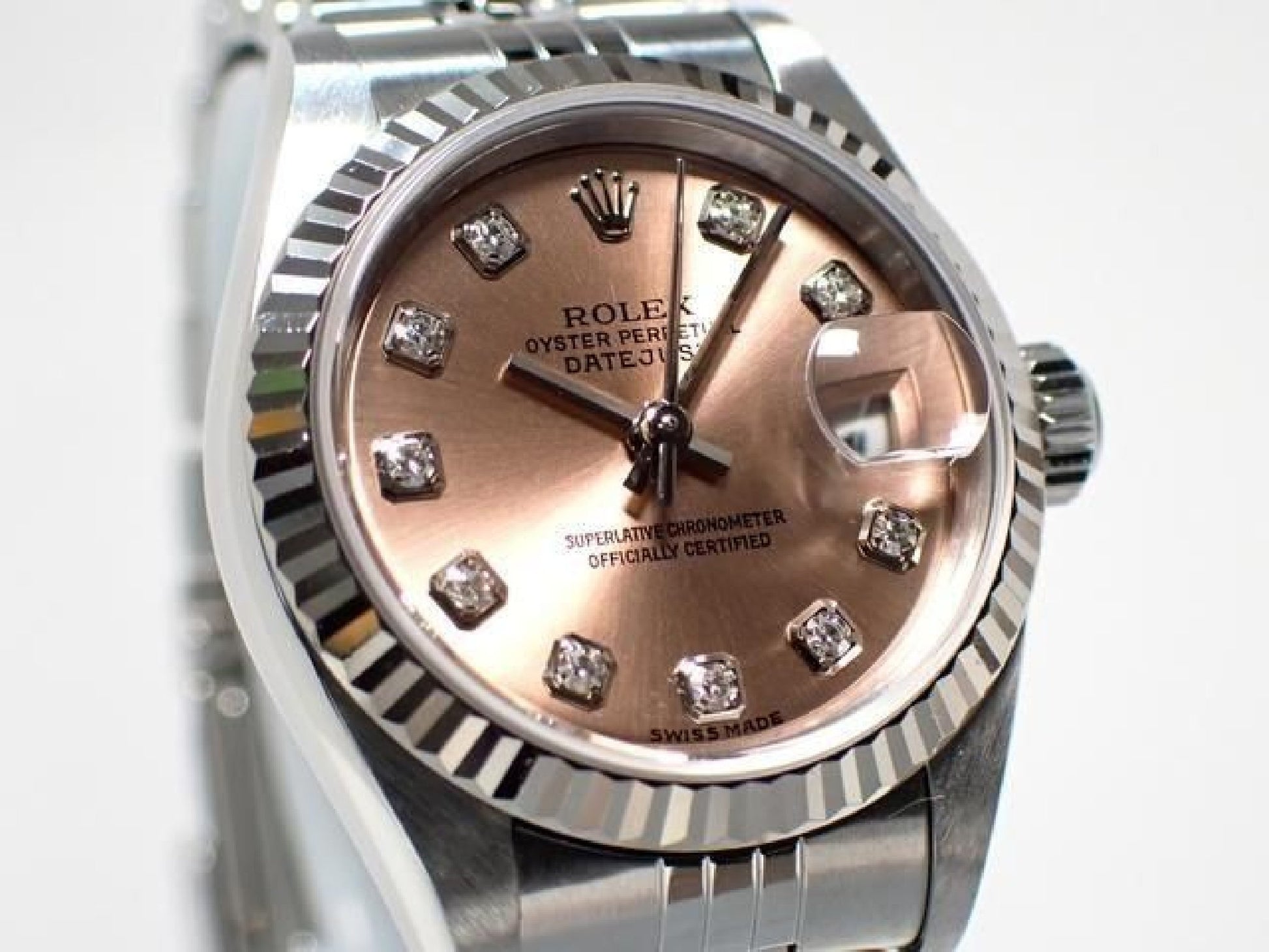 ROLEX Damen Datejust rosa 10P Diamanten 79174G Y-Serie Damen 191323140 hannari-shop