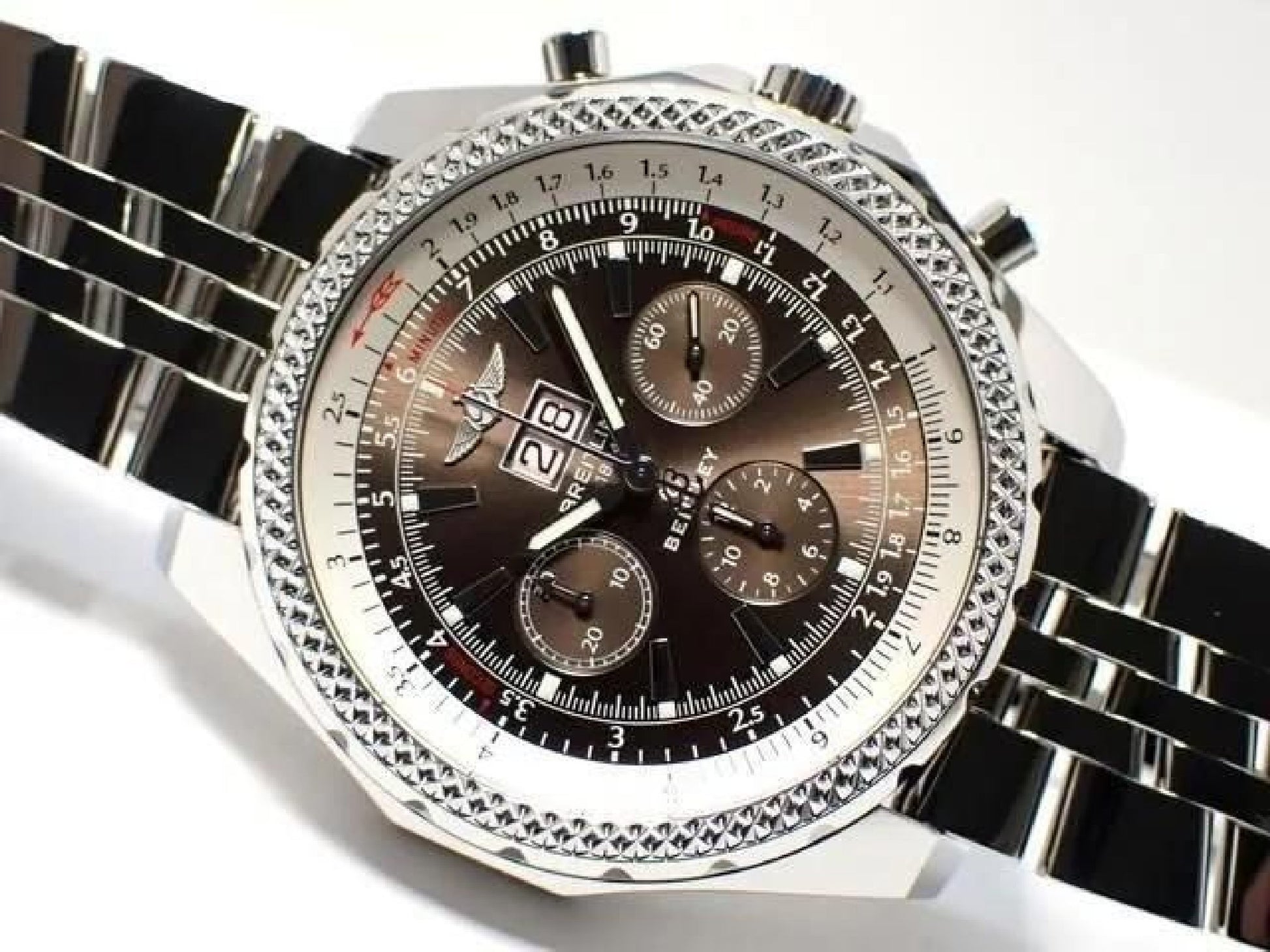 BREITLING Bentley6.75 braun Herren 191345126 hannari-shop