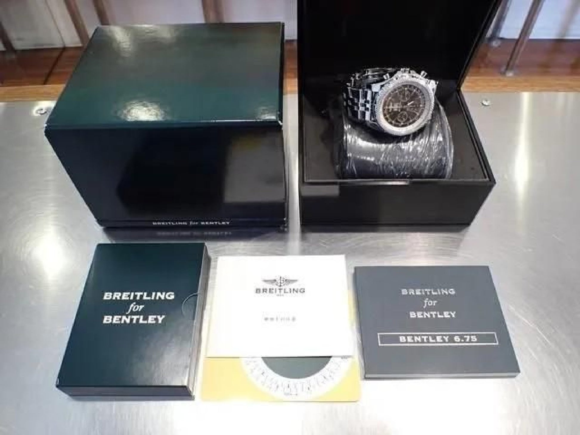 BREITLING Bentley6.75 braun Herren 191345126 hannari-shop