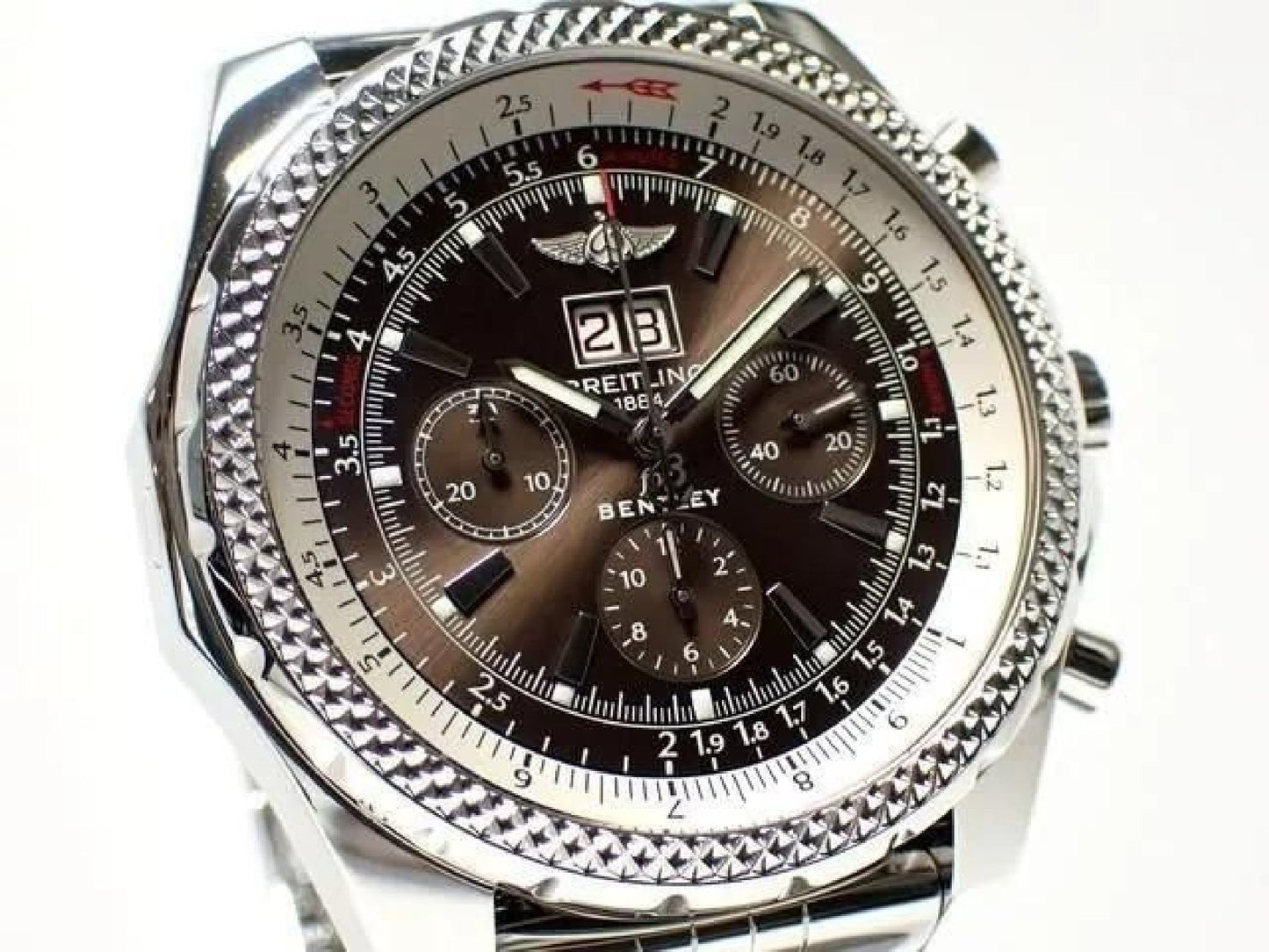 BREITLING Bentley6.75 braun Herren 191345126 hannari-shop