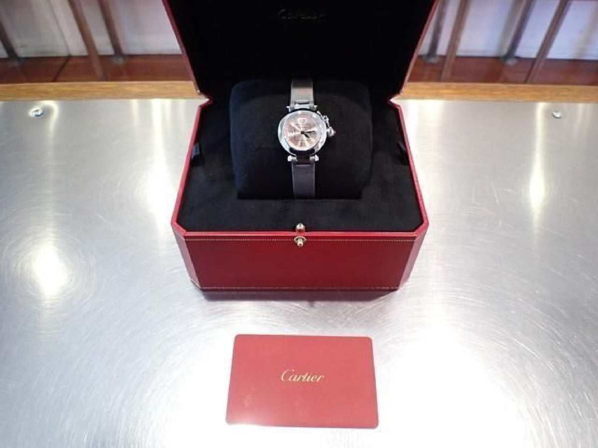 CARTIER Miss Pasha pink quartz W3140026 '19 Womens 191416931 hannari-shop