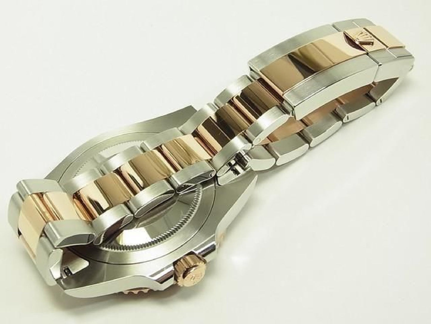 ROLEX GMT MasterII Edelstahl x Everose Gold 126711CHNR 25 gekauft Herren 191431369 hannari-shop