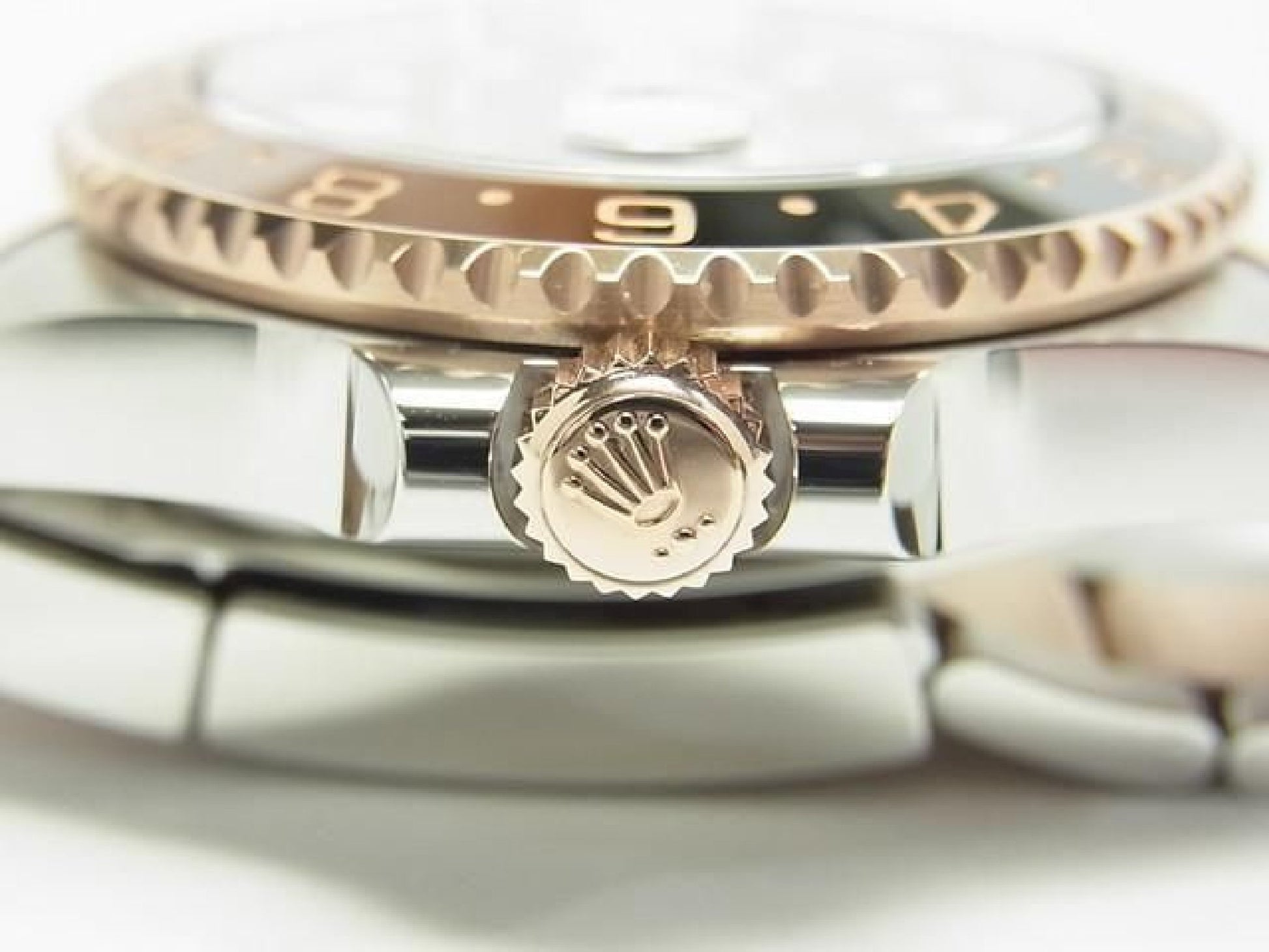 ROLEX GMT MasterII Edelstahl x Everose Gold 126711CHNR 25 gekauft Herren 191431369 hannari-shop