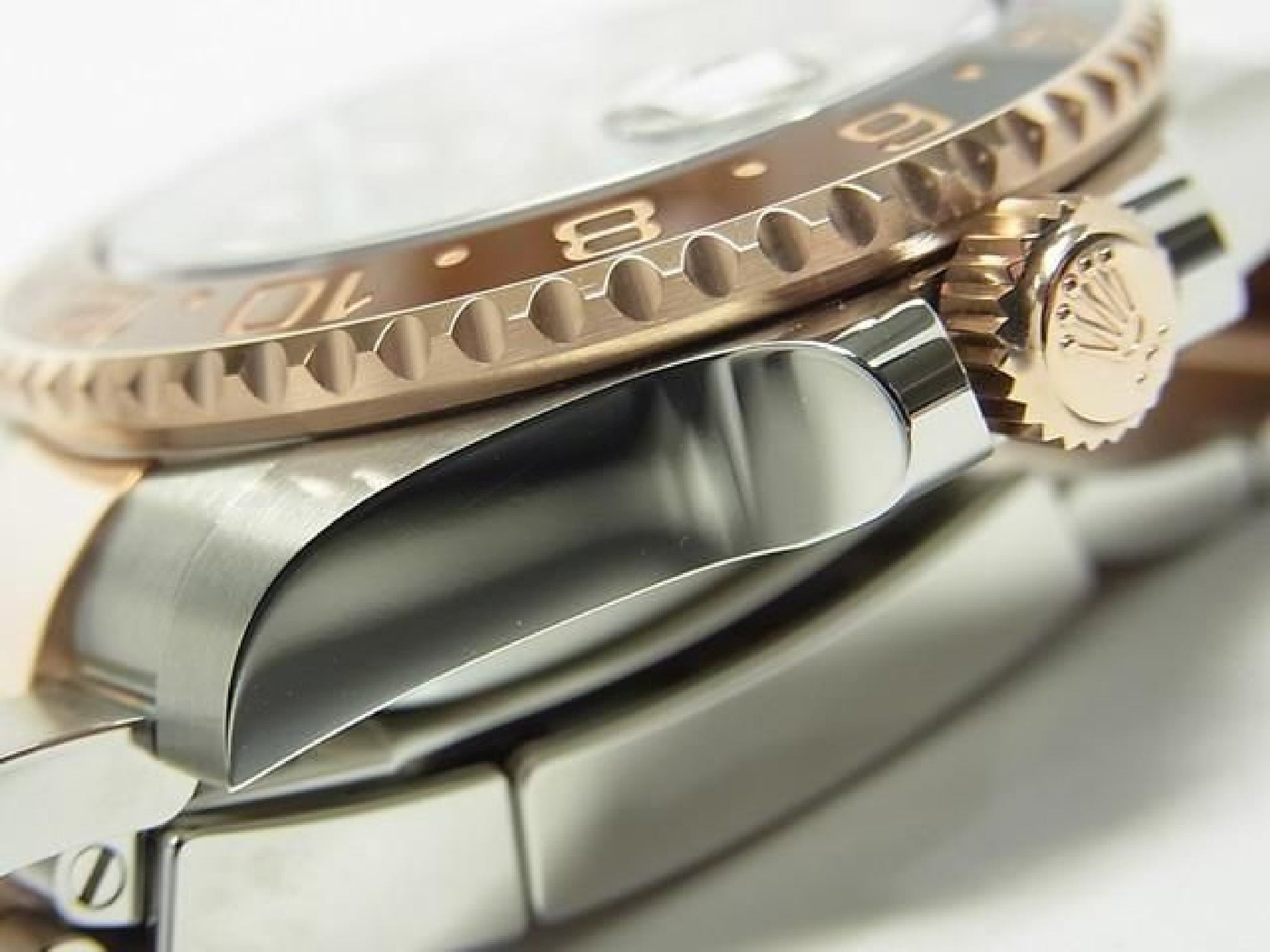 ROLEX GMT MasterII Edelstahl x Everose Gold 126711CHNR 25 gekauft Herren 191431369 hannari-shop