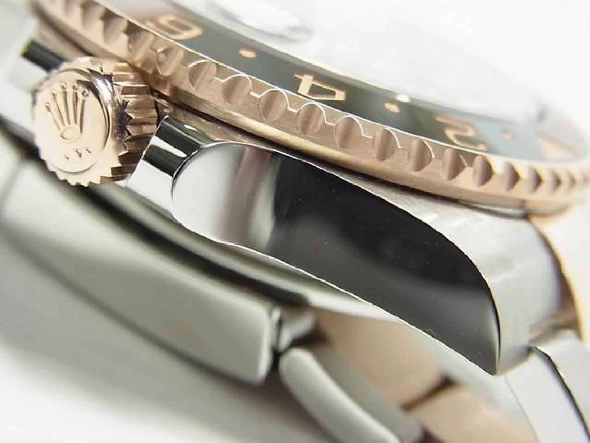 ROLEX GMT MasterII Edelstahl x Everose Gold 126711CHNR 25 gekauft Herren 191431369 hannari-shop
