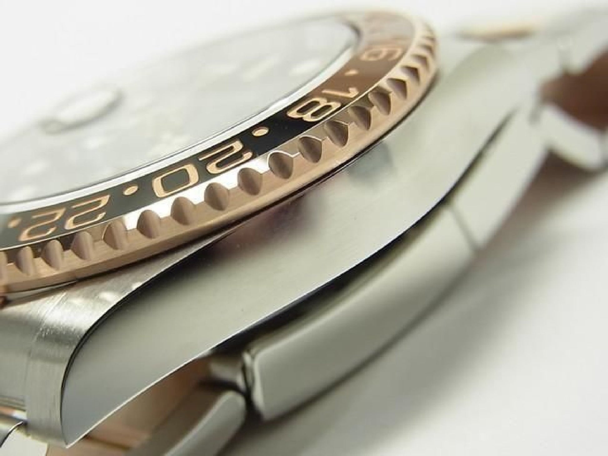 ROLEX GMT MasterII Edelstahl x Everose Gold 126711CHNR 25 gekauft Herren 191431369 hannari-shop