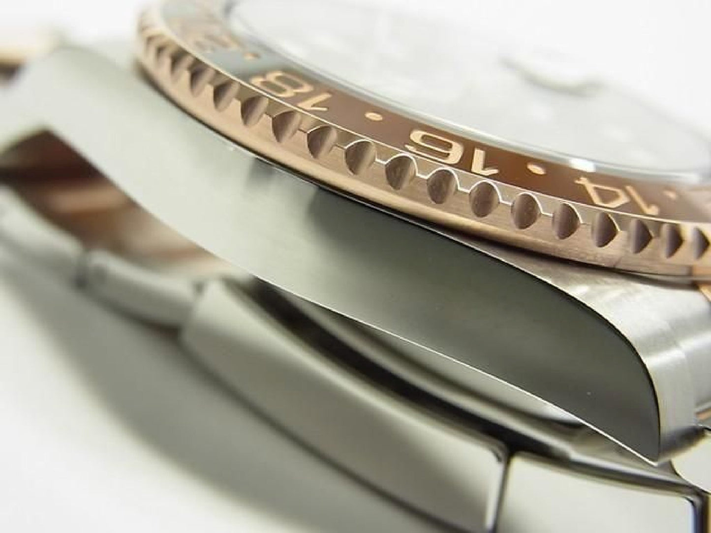 ROLEX GMT MasterII Edelstahl x Everose Gold 126711CHNR 25 gekauft Herren 191431369 hannari-shop