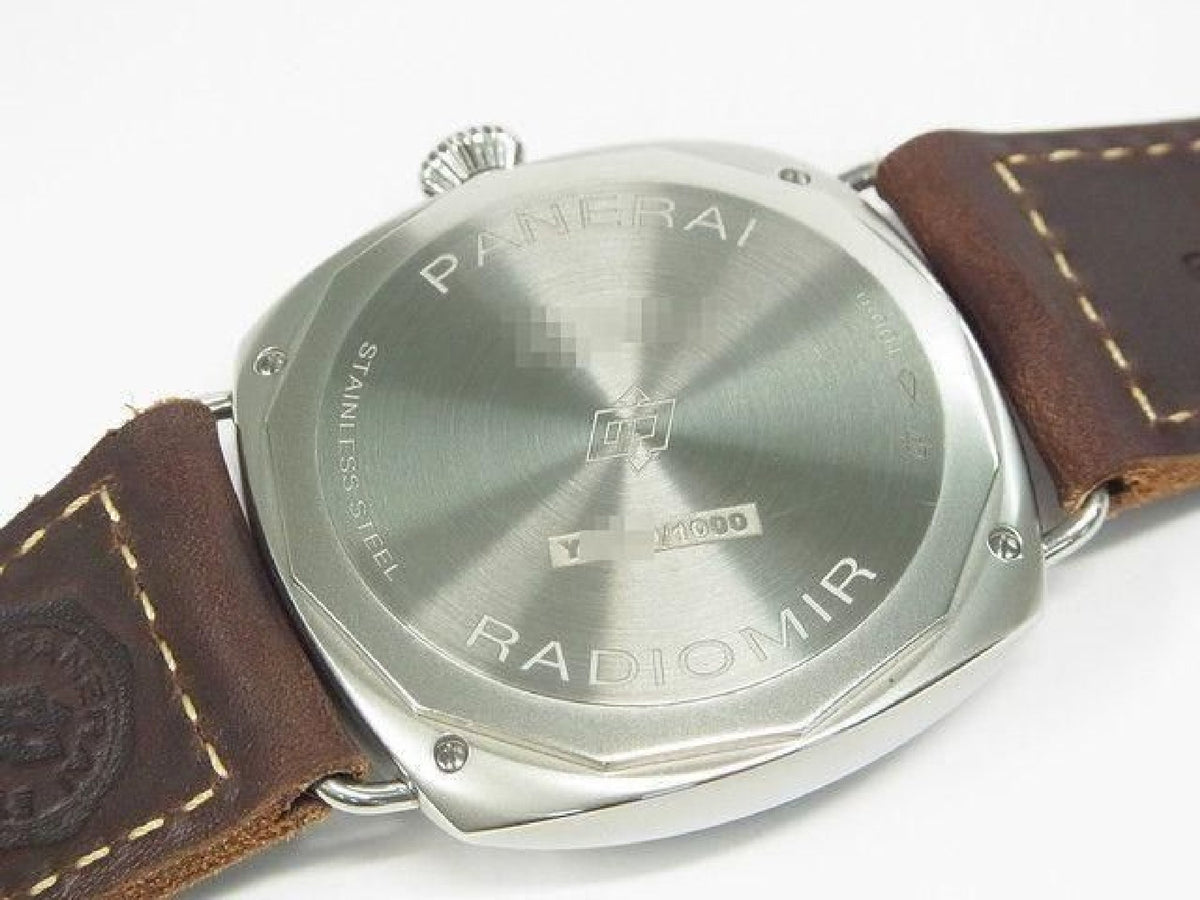 PANERAI Radiomir entfernt Giorni 45 MM schwarzes Zifferblatt PAM01334 Herren 191446599 hannari-shop