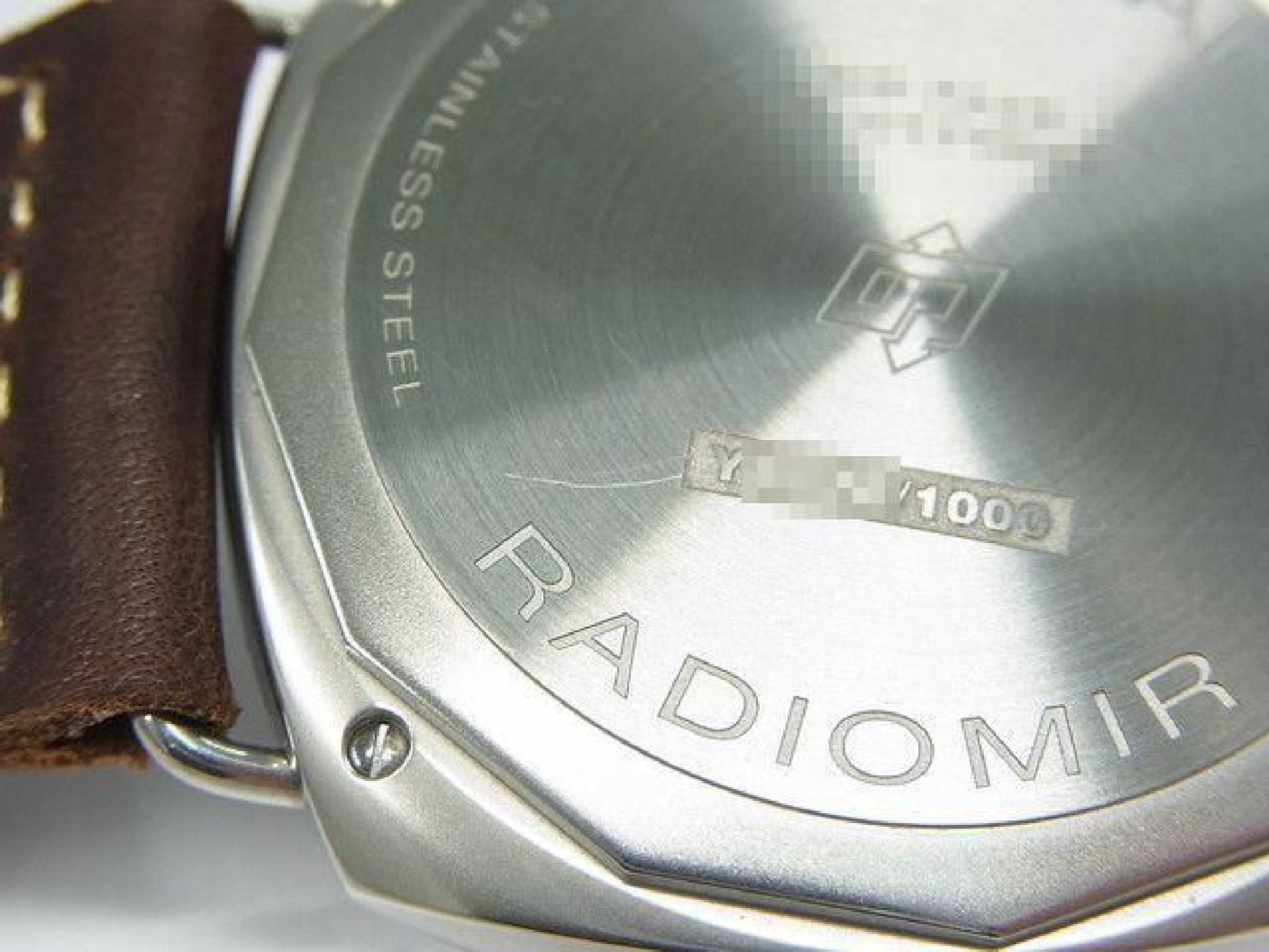 PANERAI Radiomir entfernt Giorni 45 MM schwarzes Zifferblatt PAM01334 Herren 191446599 hannari-shop