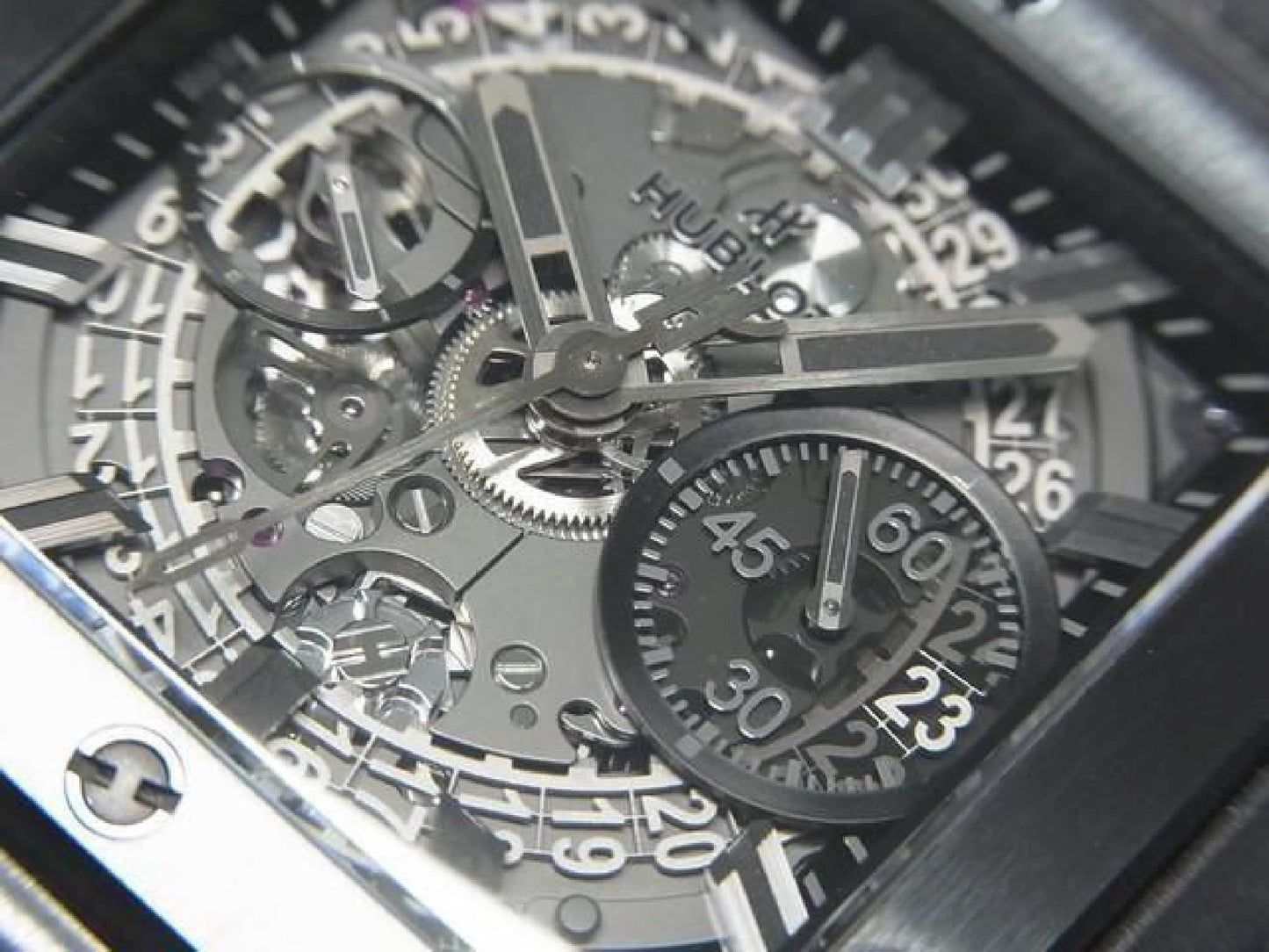 HUBLOT Square Bang Unico ganz schwarz world250 Lot Limited Herren 191479219 hannari-shop