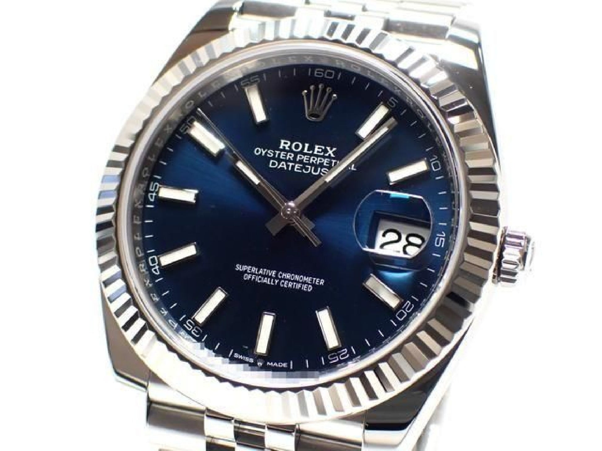 ROLEX Datejust 41 bright blue 126334 Jubilee '23 Mens 191521661 hannari-shop