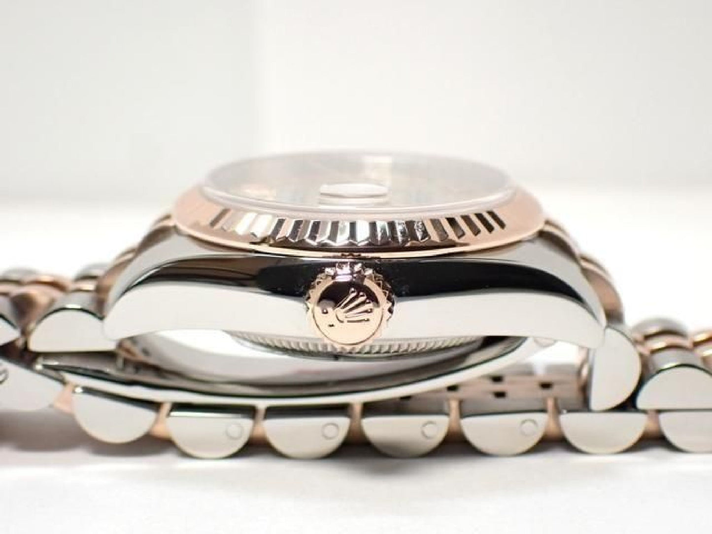 ROLEX Datejust circle Flower VI diamond PG combination 179171NR '18 Mens 191598911 hannari-shop