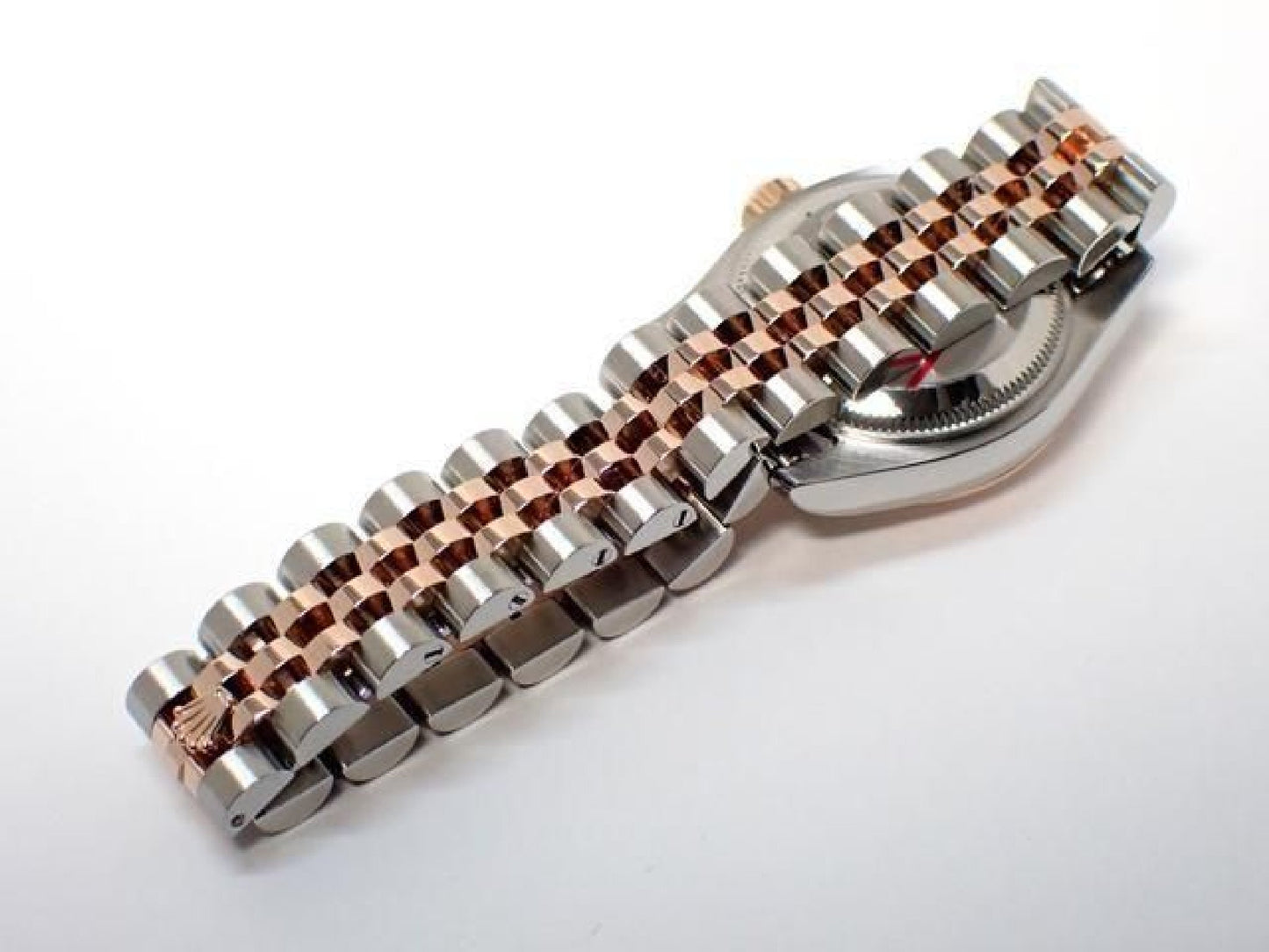 ROLEX Datejust circle Flower VI diamond PG combination 179171NR '18 Mens 191598911 hannari-shop