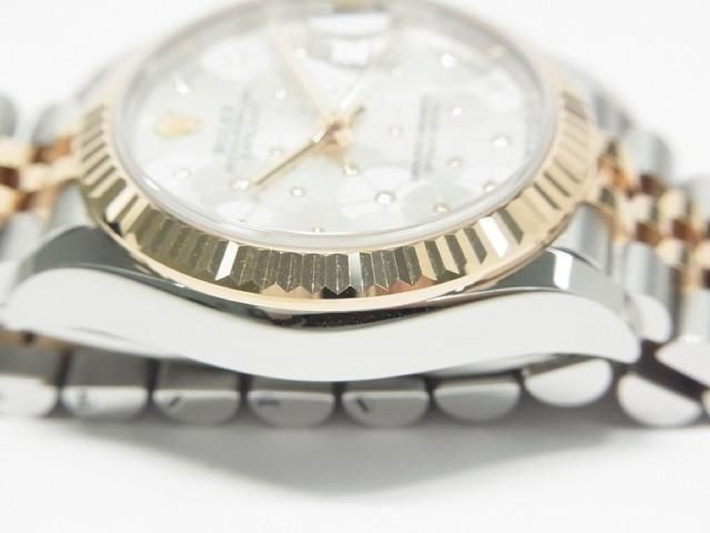 ROLEX Datejust 31 SS x Everose Gold Kombination mit floralem Motiv 278271 Herren 191629072 hannari-shop