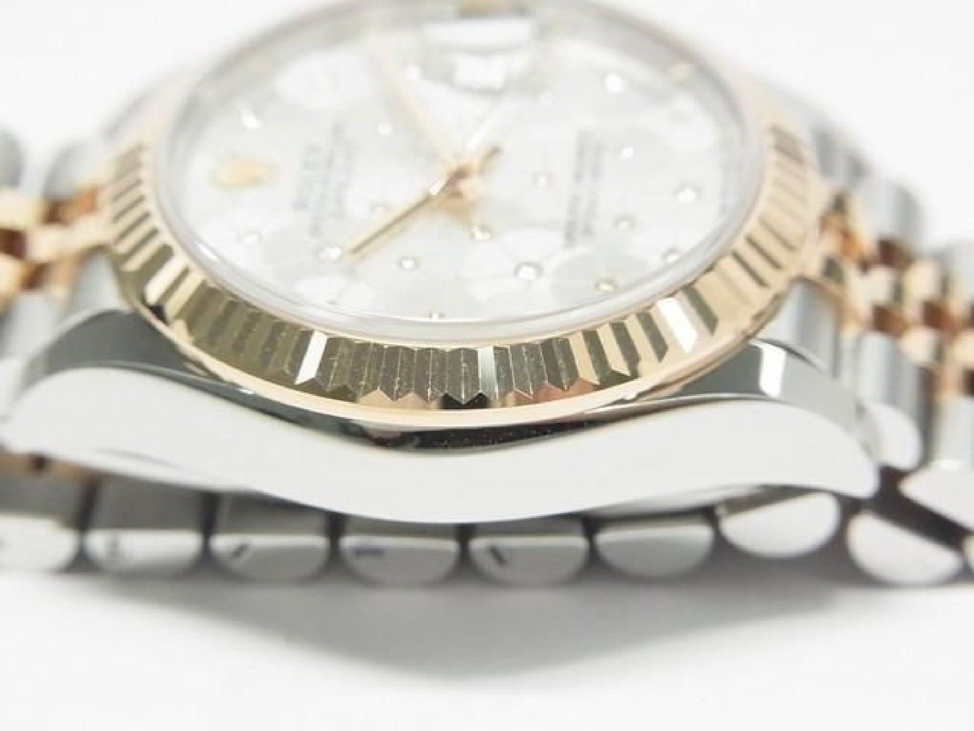 ROLEX Datejust 31 SS x Everose Gold Kombination mit floralem Motiv 278271 Herren 191629072 hannari-shop
