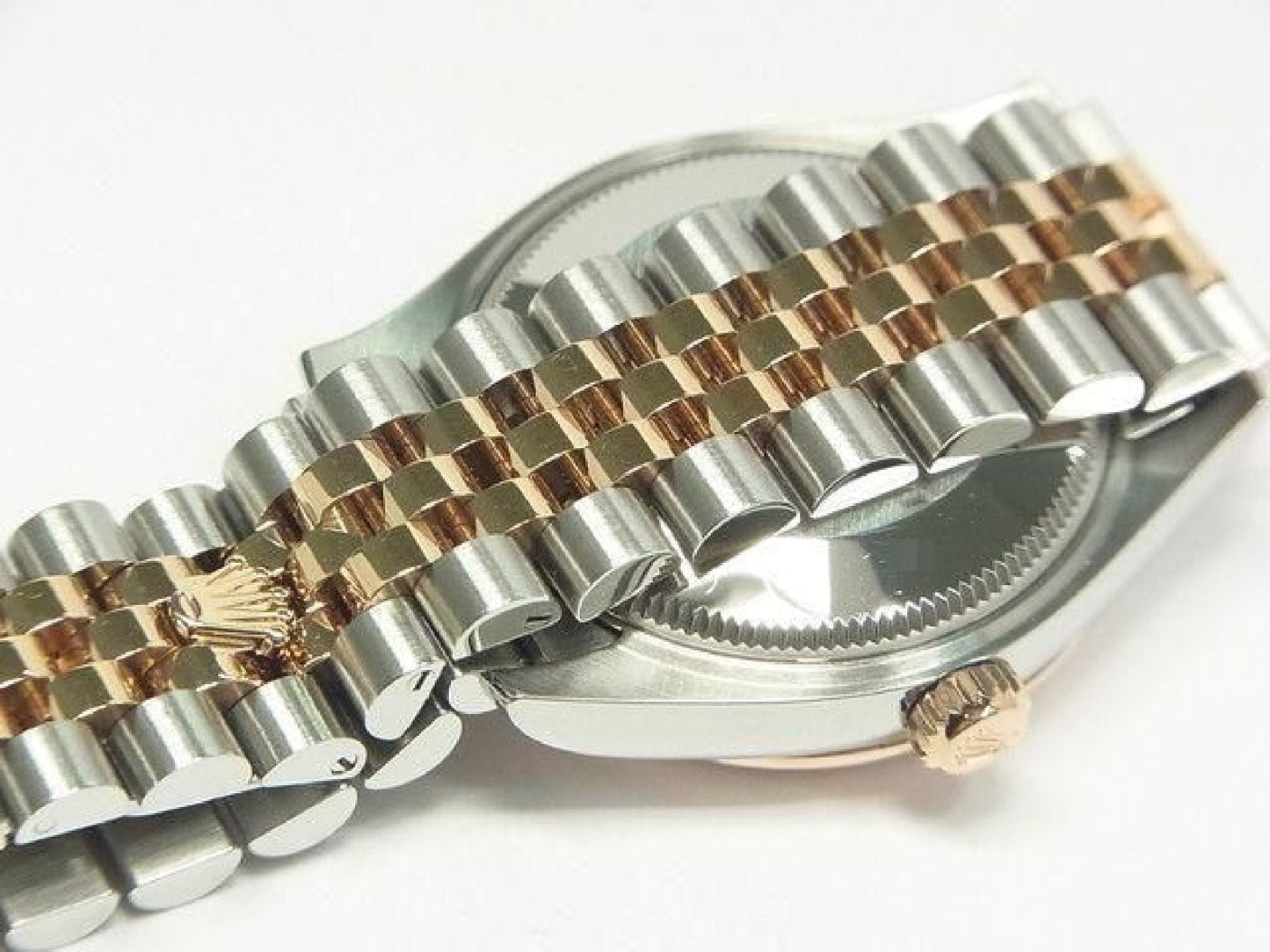 ROLEX Datejust 31 SS x Everose Gold Kombination mit floralem Motiv 278271 Herren 191629072 hannari-shop