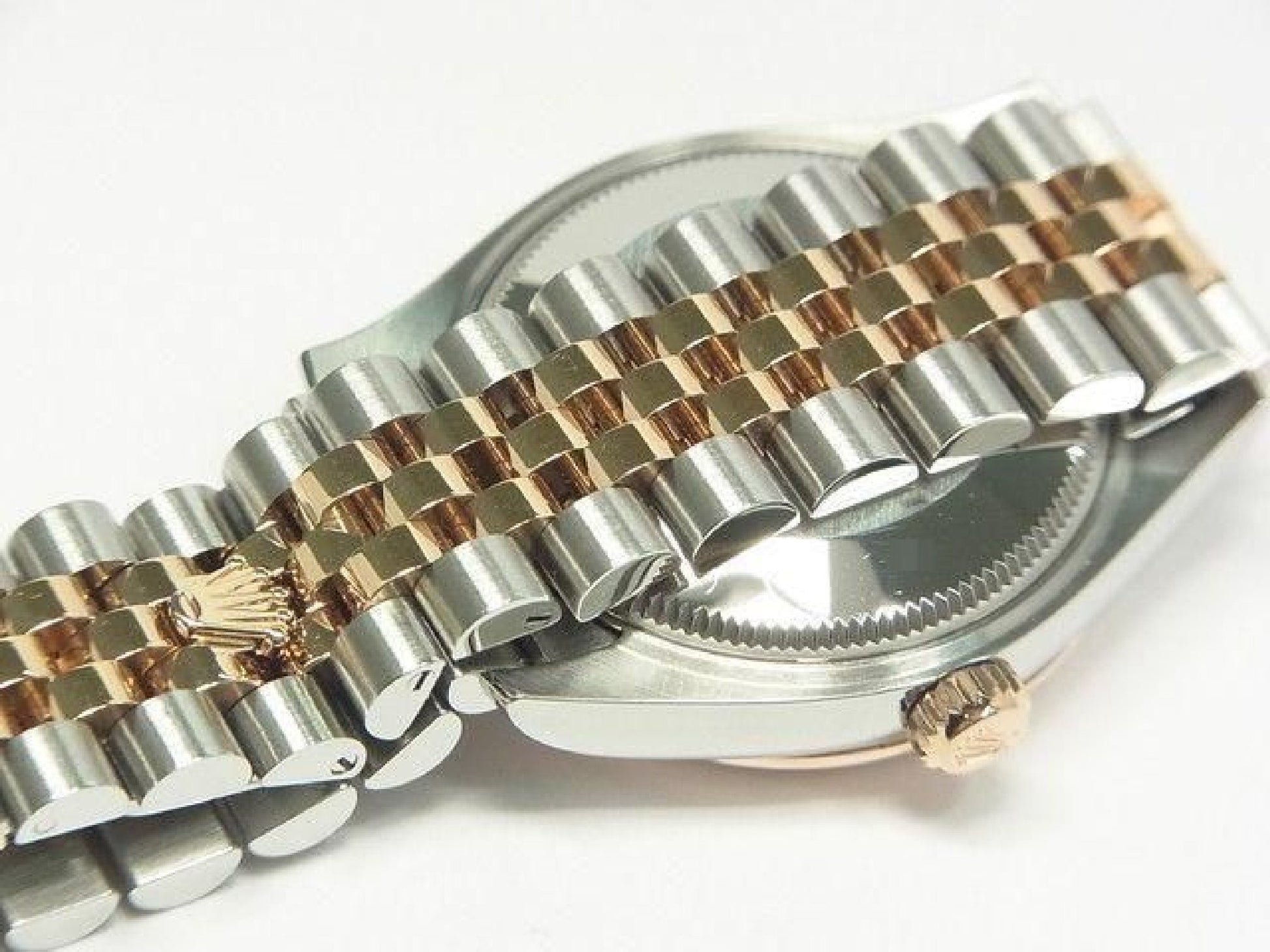 ROLEX Datejust 31 SS x Everose Gold Kombination mit floralem Motiv 278271 Herren 191629072 hannari-shop