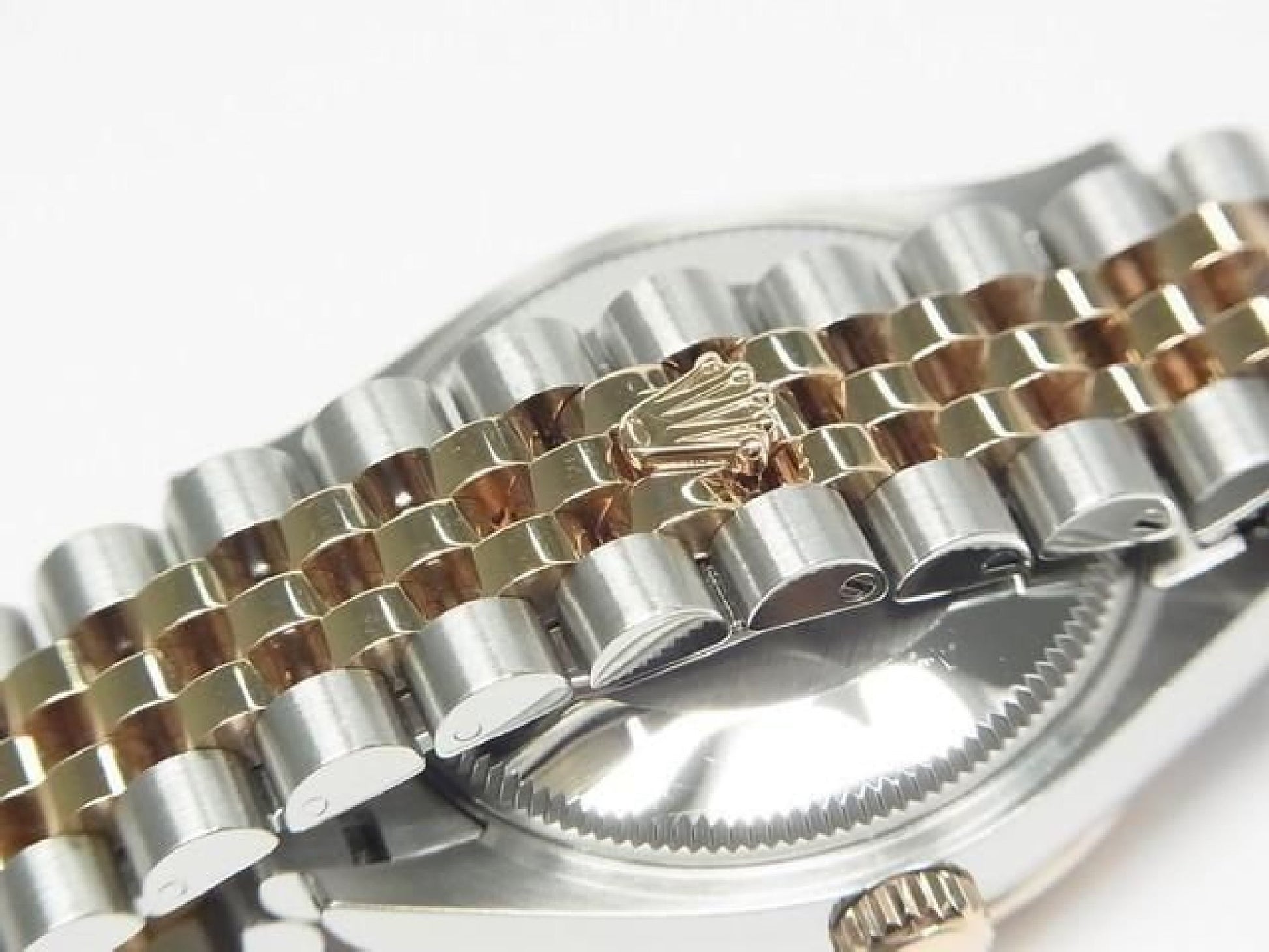 ROLEX Datejust 31 SS x Everose Gold Kombination mit floralem Motiv 278271 Herren 191629072 hannari-shop