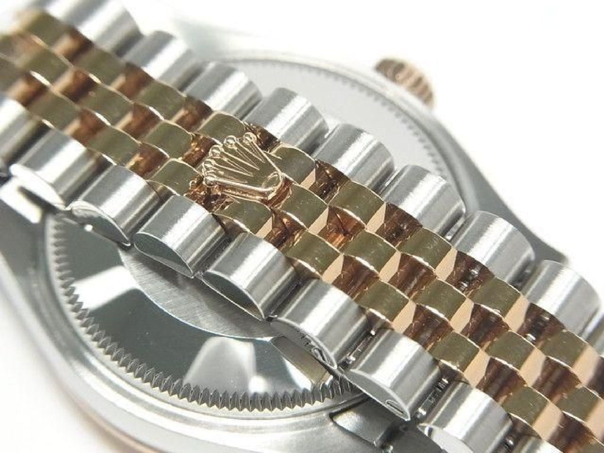 ROLEX Datejust 31 SS x Everose Gold Kombination mit floralem Motiv 278271 Herren 191629072 hannari-shop