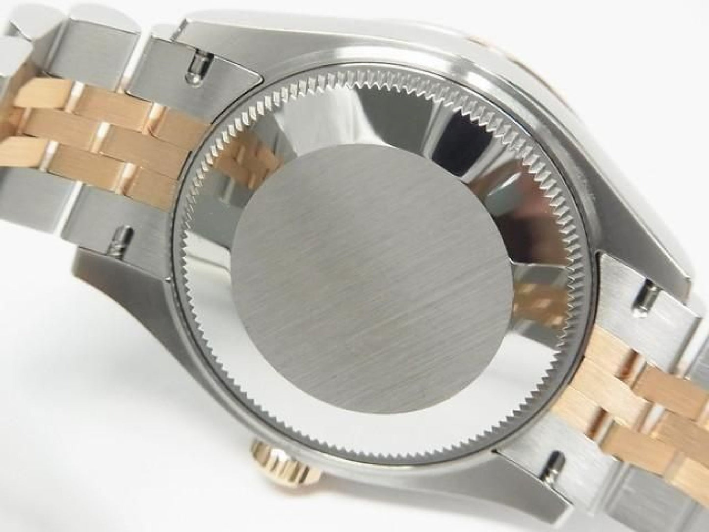 ROLEX Datejust 31 SS x Everose Gold Kombination mit floralem Motiv 278271 Herren 191629072 hannari-shop