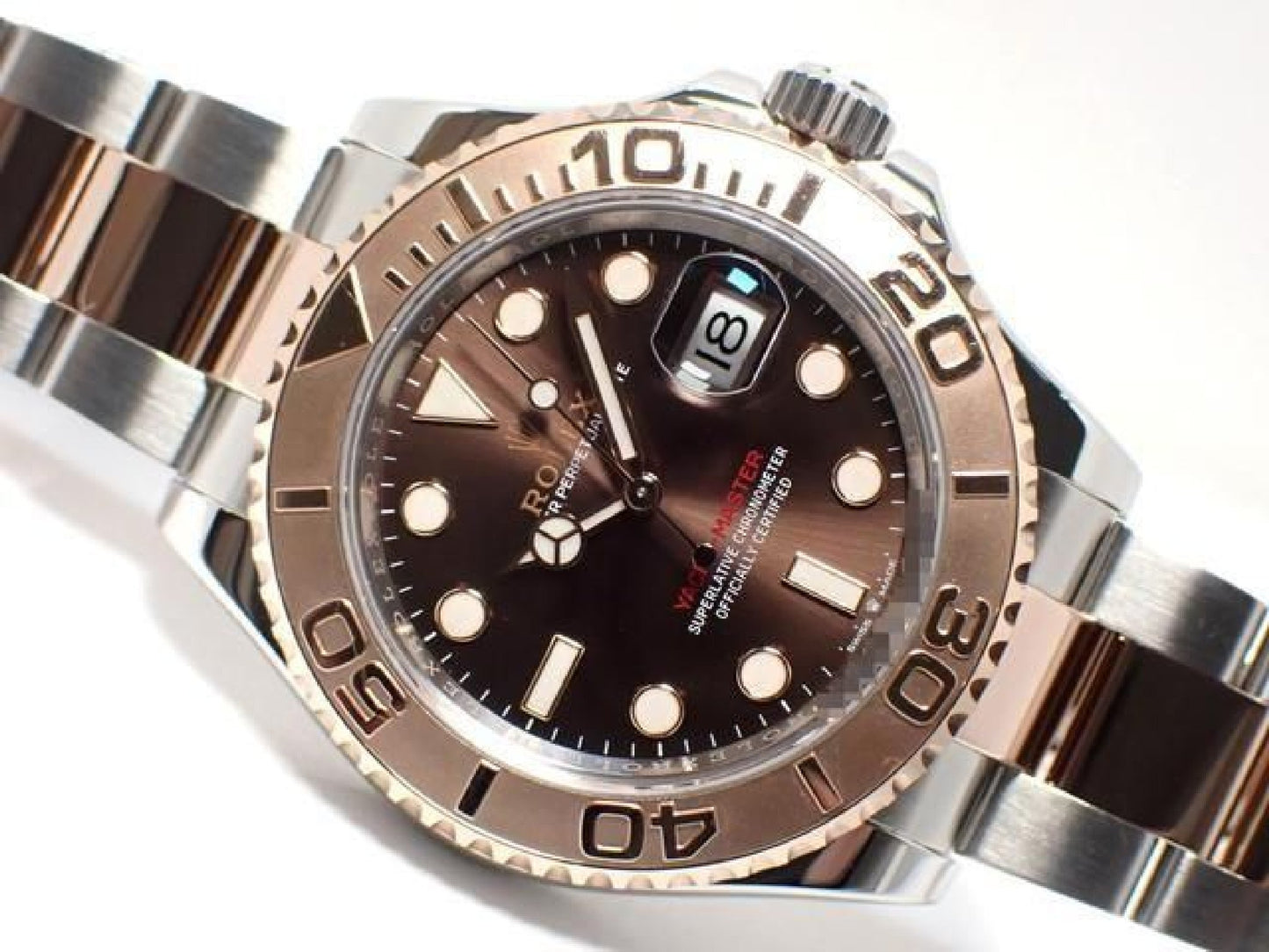 ROLEX YACHT-MASTER 40 Edelstahl x Everose Gold Kombination Chocolate Zifferblatt Ref.126621 '20 Herren 191679390 hannari-shop