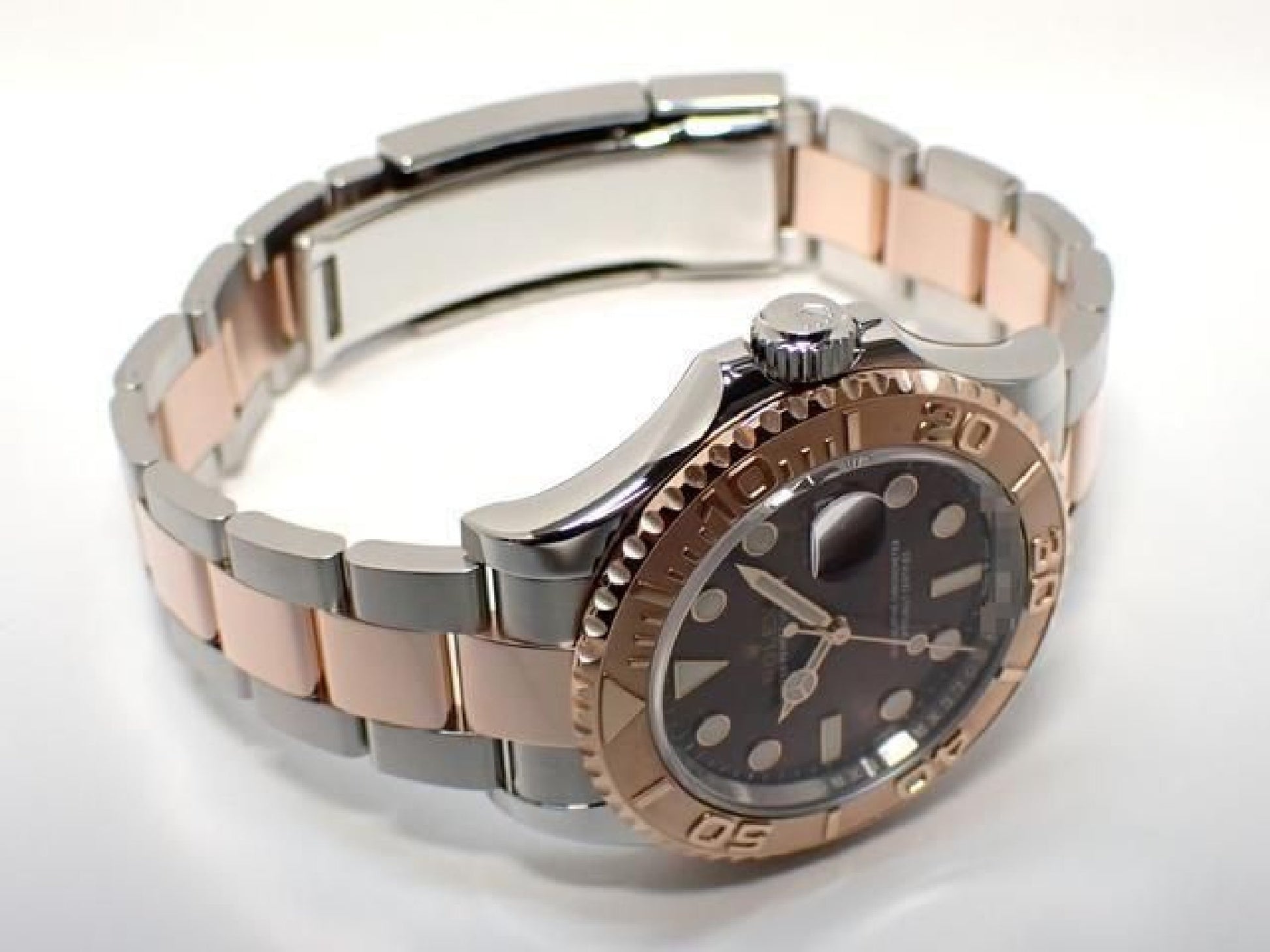 ROLEX YACHT-MASTER 40 Edelstahl x Everose Gold Kombination Chocolate Zifferblatt Ref.126621 '20 Herren 191679390 hannari-shop