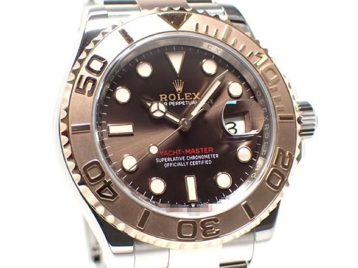 ROLEX YACHT-MASTER 40 Edelstahl x Everose Gold Kombination Chocolate Zifferblatt Ref.126621 '20 Herren 191679390 hannari-shop