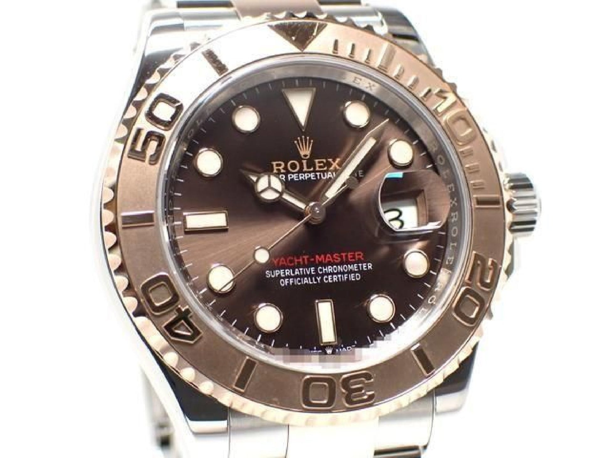 ROLEX YACHT-MASTER 40 Edelstahl x Everose Gold Kombination Chocolate Zifferblatt Ref.126621 '20 Herren 191679390 hannari-shop