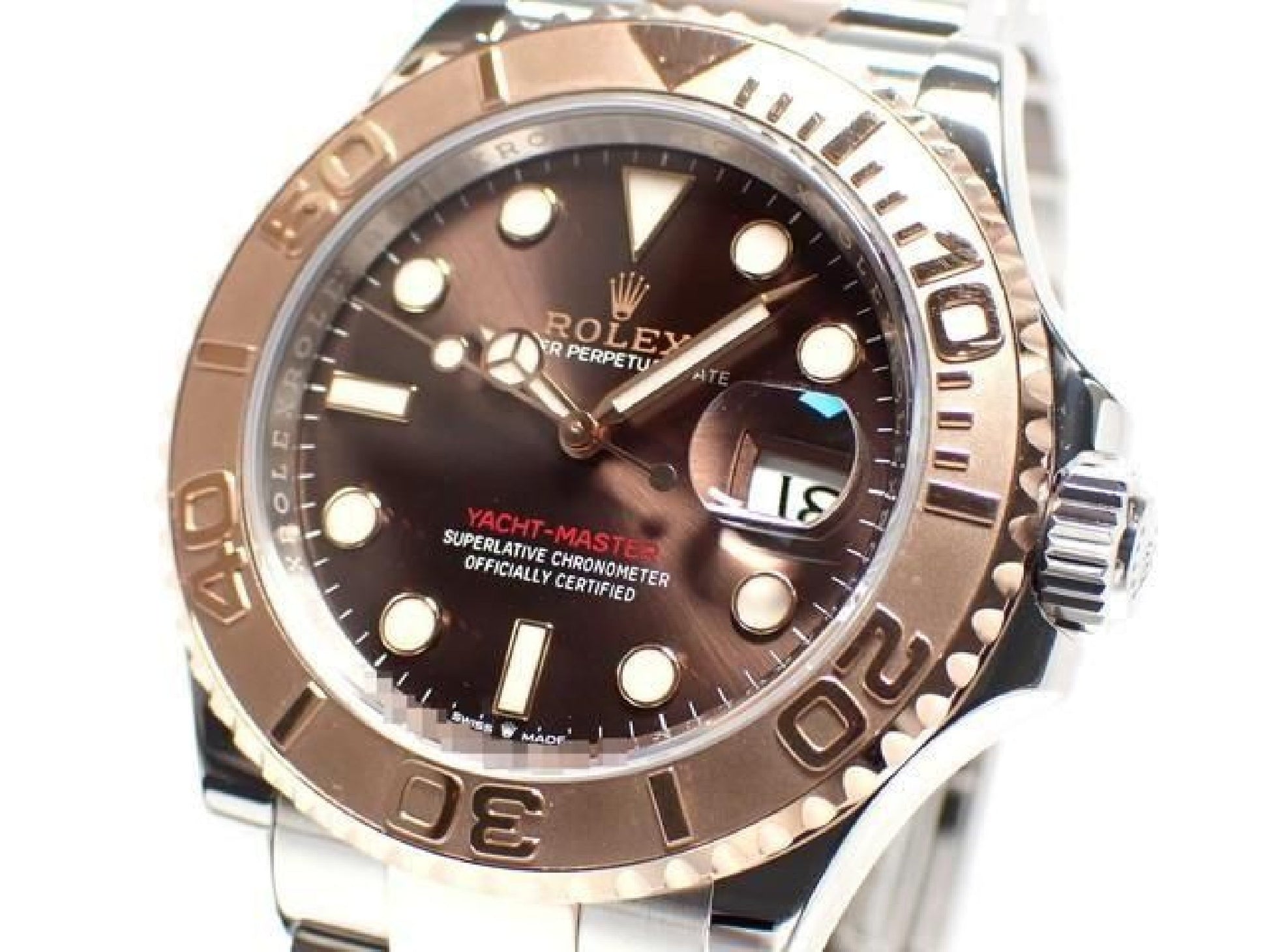 ROLEX YACHT-MASTER 40 Edelstahl x Everose Gold Kombination Chocolate Zifferblatt Ref.126621 '20 Herren 191679390 hannari-shop