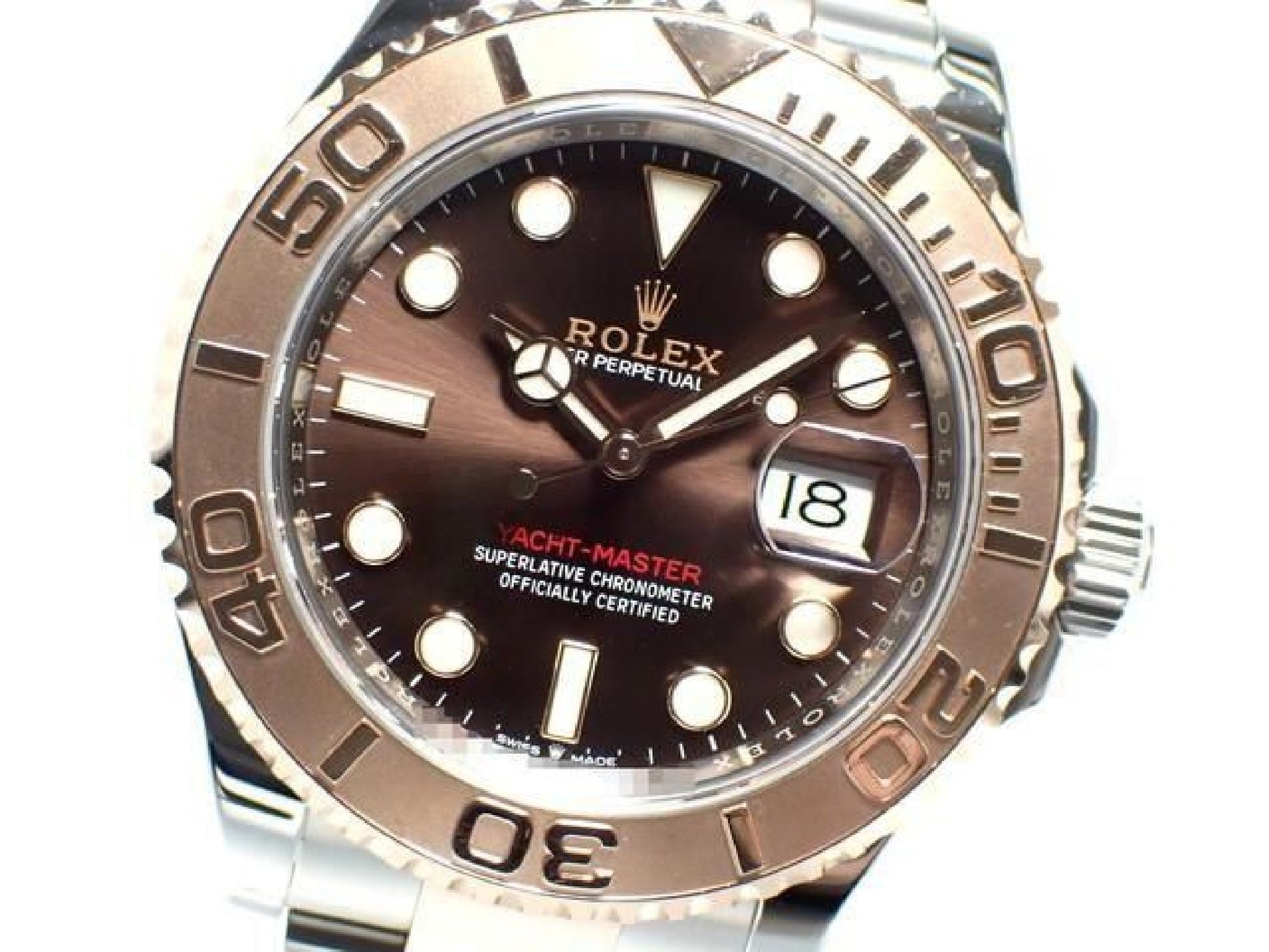 ROLEX YACHT-MASTER 40 Edelstahl x Everose Gold Kombination Chocolate Zifferblatt Ref.126621 '20 Herren 191679390 hannari-shop
