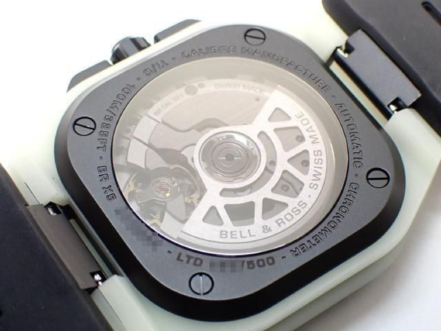 BELL & ROSS BR-X5 grün Lum BRX5R-LUM-TC/SRB '24 Herren 191709179 hannari-shop