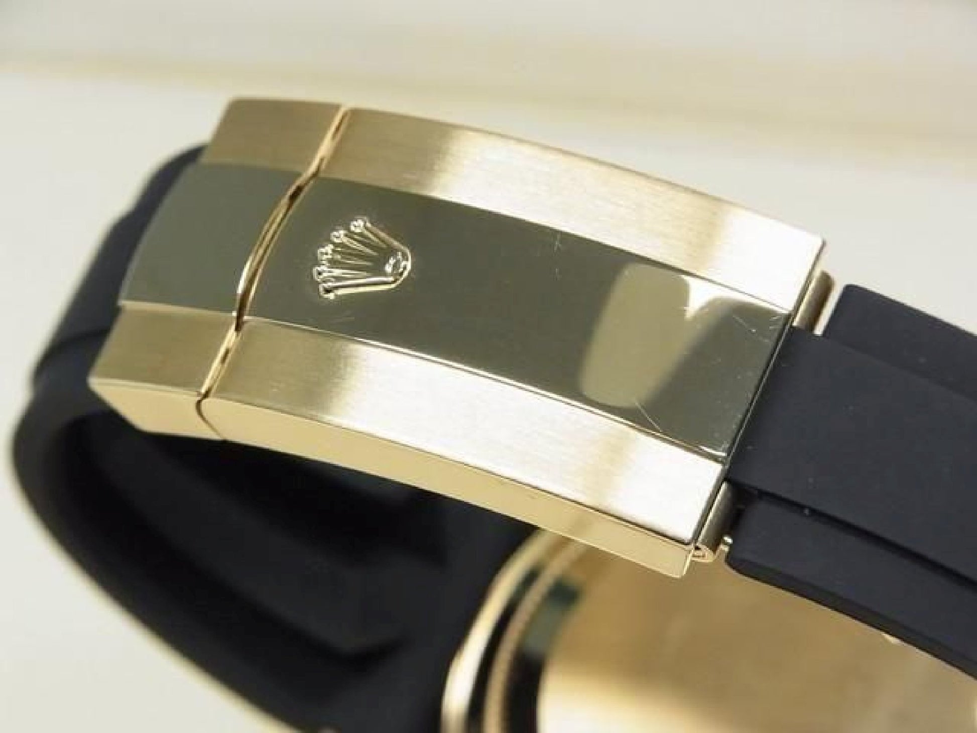 ROLEX Sky-Dweller 18K Gelbgold schwarzes Zifferblatt 326238 Herren 191758815 hannari-shop