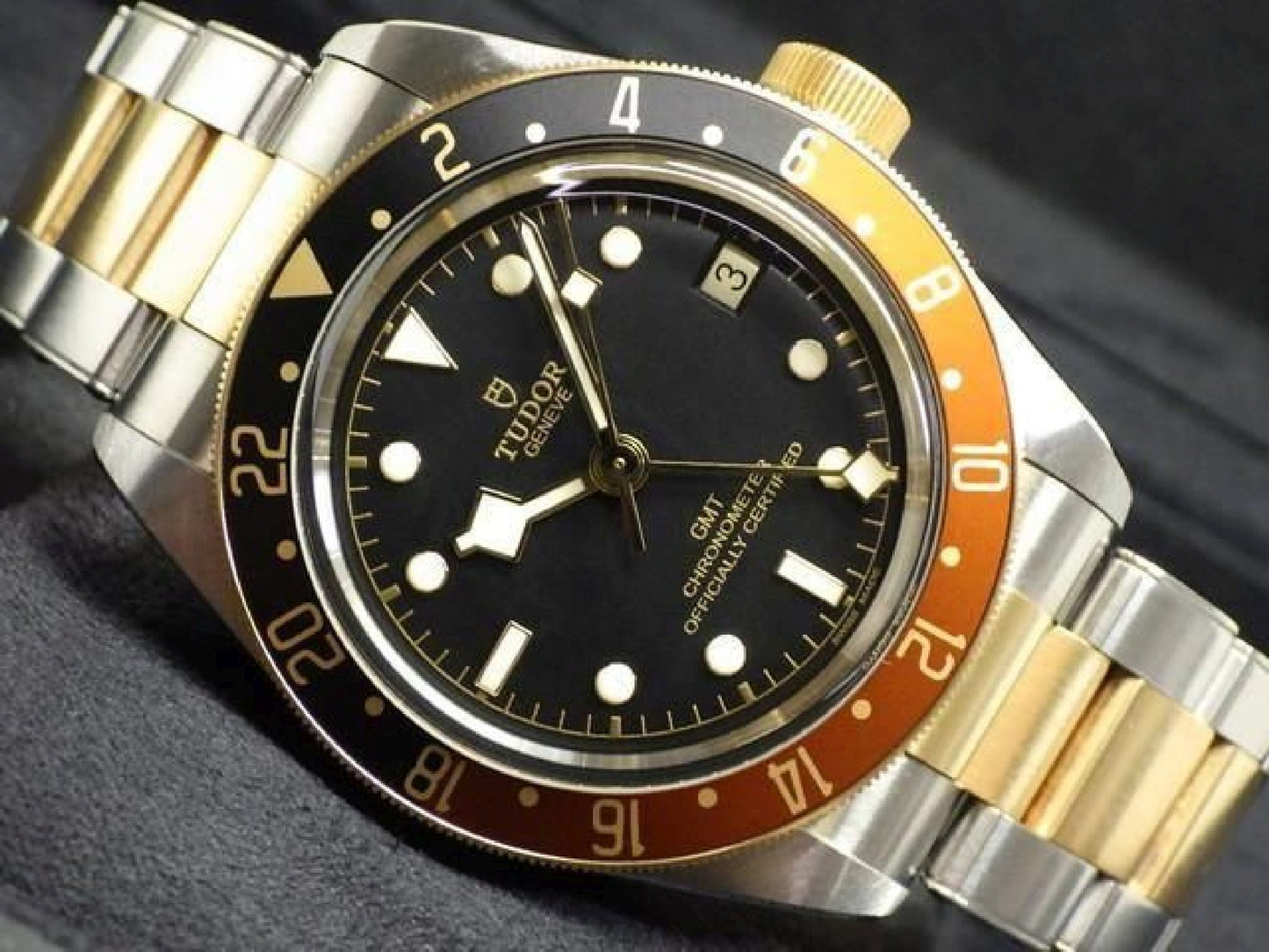 TUDOR Black Bay GMT S&G Ref.79833MN Herren 191769074 hannari-shop
