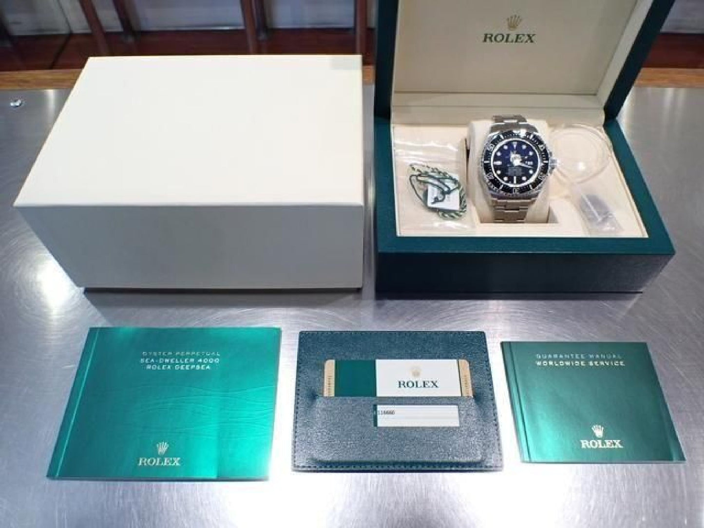 ROLEX Deepsea D blue 116660 '16 Herren 191776964 hannari-shop