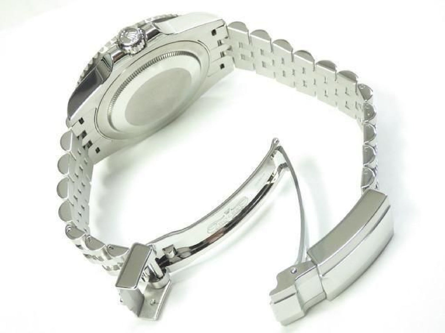 ROLEX GMT MasterII blaue schwarze Lünette Ref.126710BLNR Jubilee Armband Herren 191797715 hannari-shop