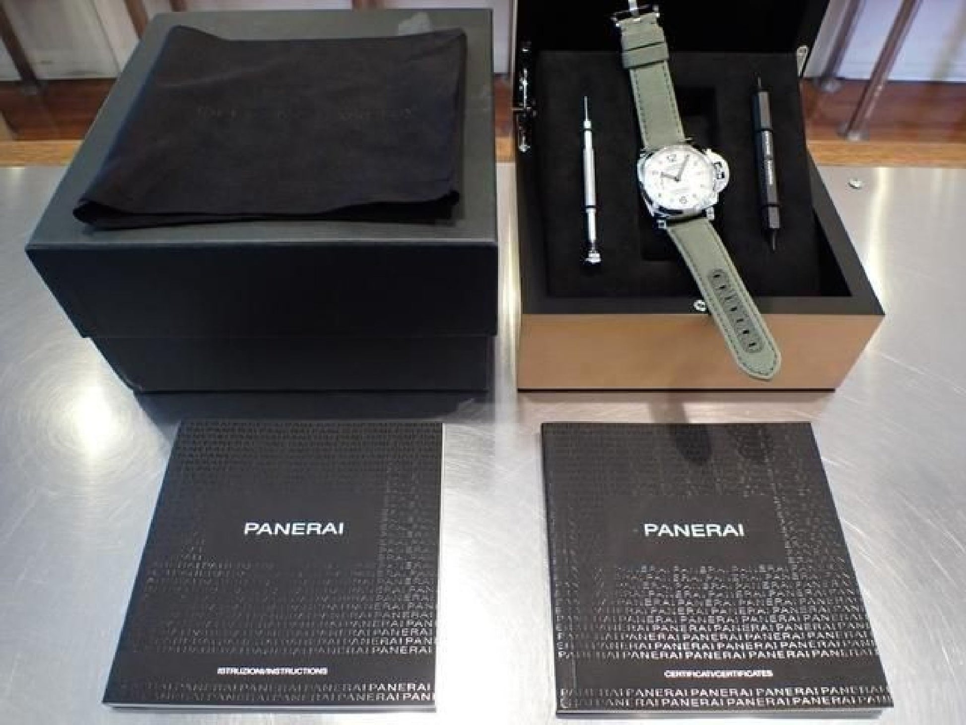 PANERAI Luminor Marina1950 3 DAY'S Acciaio PAM01523 '19 Herren 191797813 hannari-shop