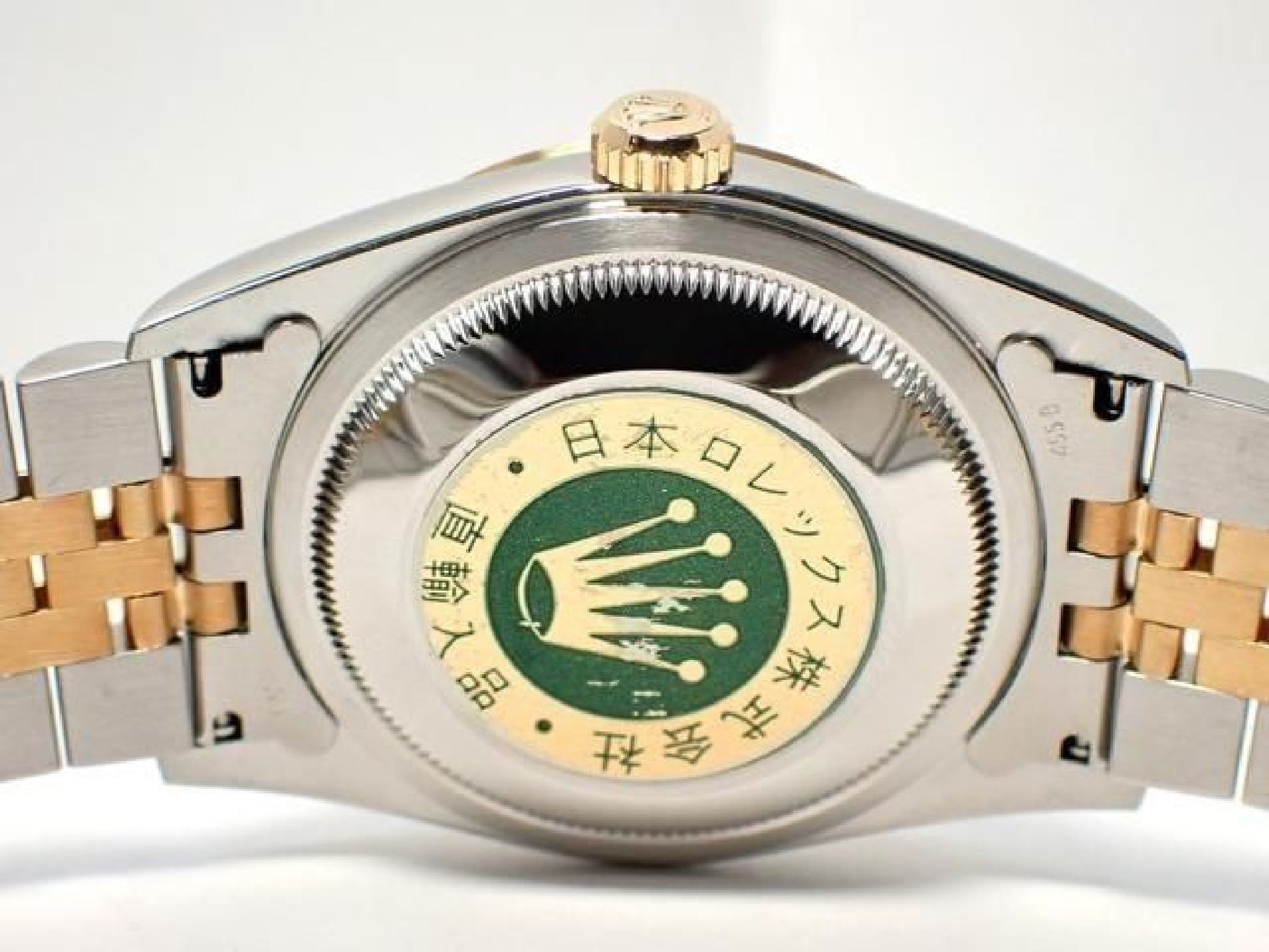 ROLEX Datejust Kombination 16233NR weiße Perlmutt-Römisch Herren 191837489 hannari-shop