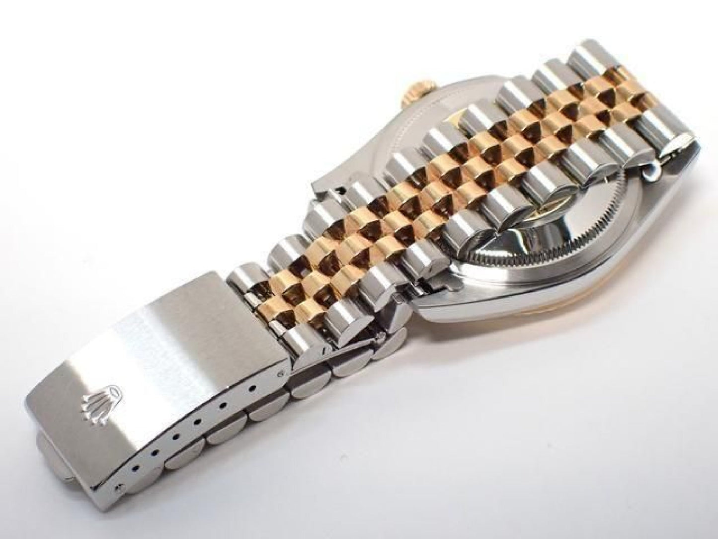 ROLEX Datejust Kombination 16233NR weiße Perlmutt-Römisch Herren 191837489 hannari-shop