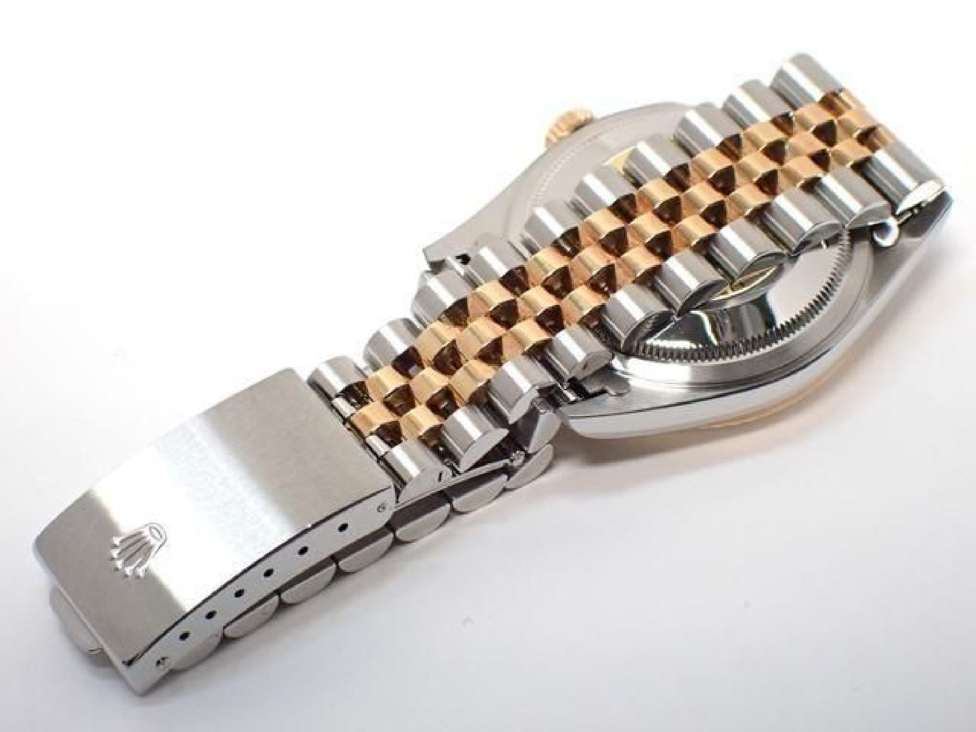 ROLEX Datejust Kombination 16233NR weiße Perlmutt-Römisch Herren 191837489 hannari-shop