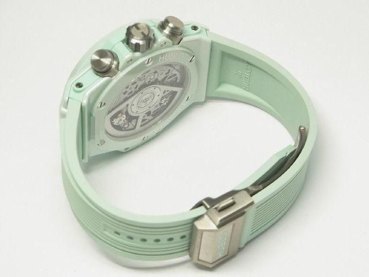 HUBLOT Big Bang Unico mintgrüne Keramik 42 MM 441.GS.5221.RX Herren 191858546 hannari-shop