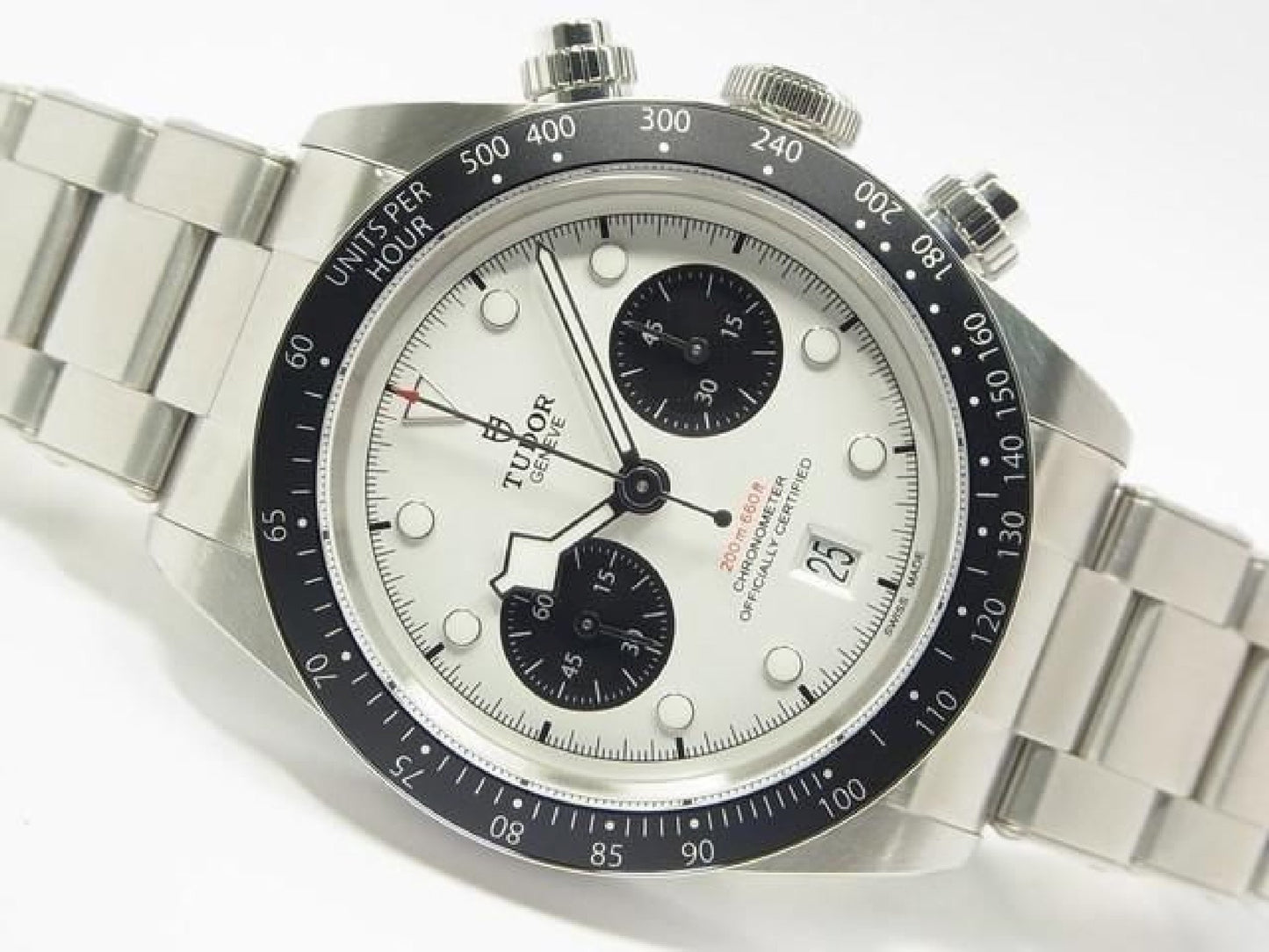 TUDOR Black Bay Chrono Opaline x schwarz 79360N ungetragen Herren 191862709 hannari-shop