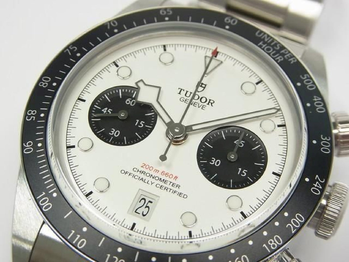 TUDOR Black Bay Chrono Opaline x schwarz 79360N ungetragen Herren 191862709 hannari-shop