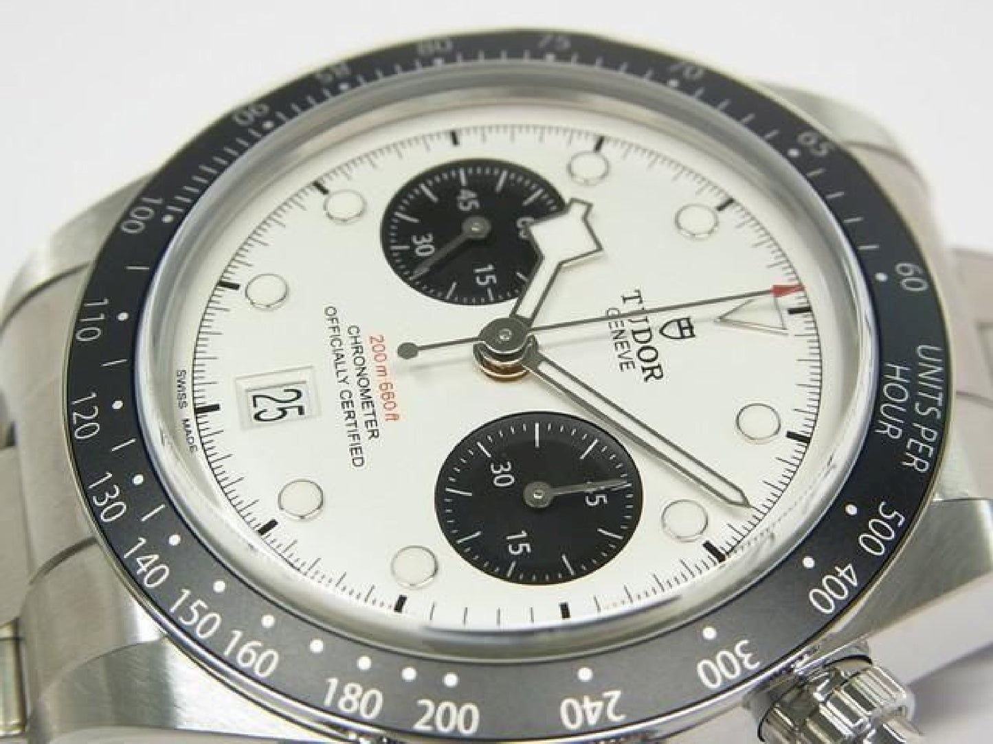 TUDOR Black Bay Chrono Opaline x schwarz 79360N ungetragen Herren 191862709 hannari-shop
