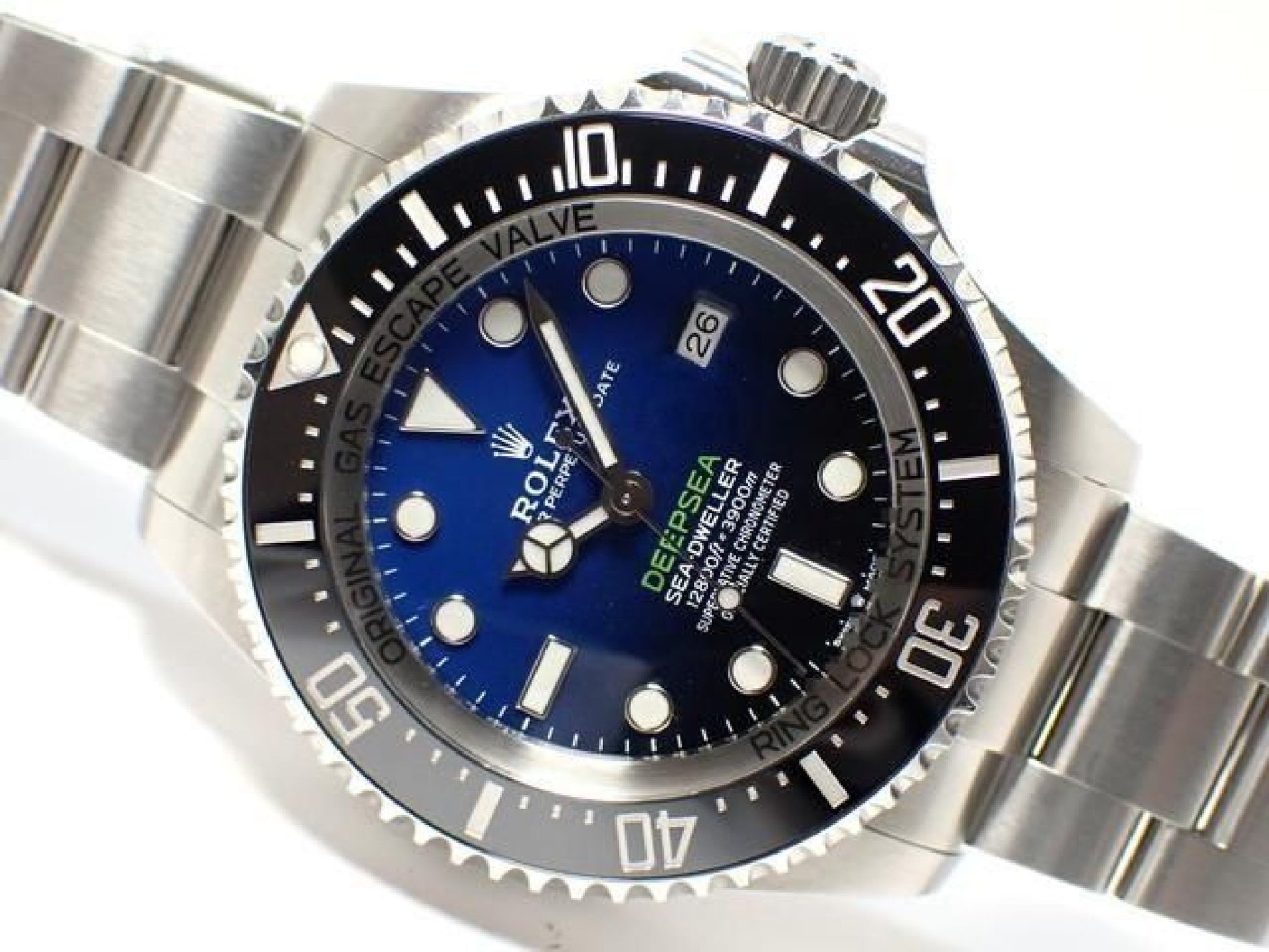 ROLEX Sea-Dweller Deepsea D blaues Zifferblatt 126660 '18 Originalware Herren 191866311 hannari-shop