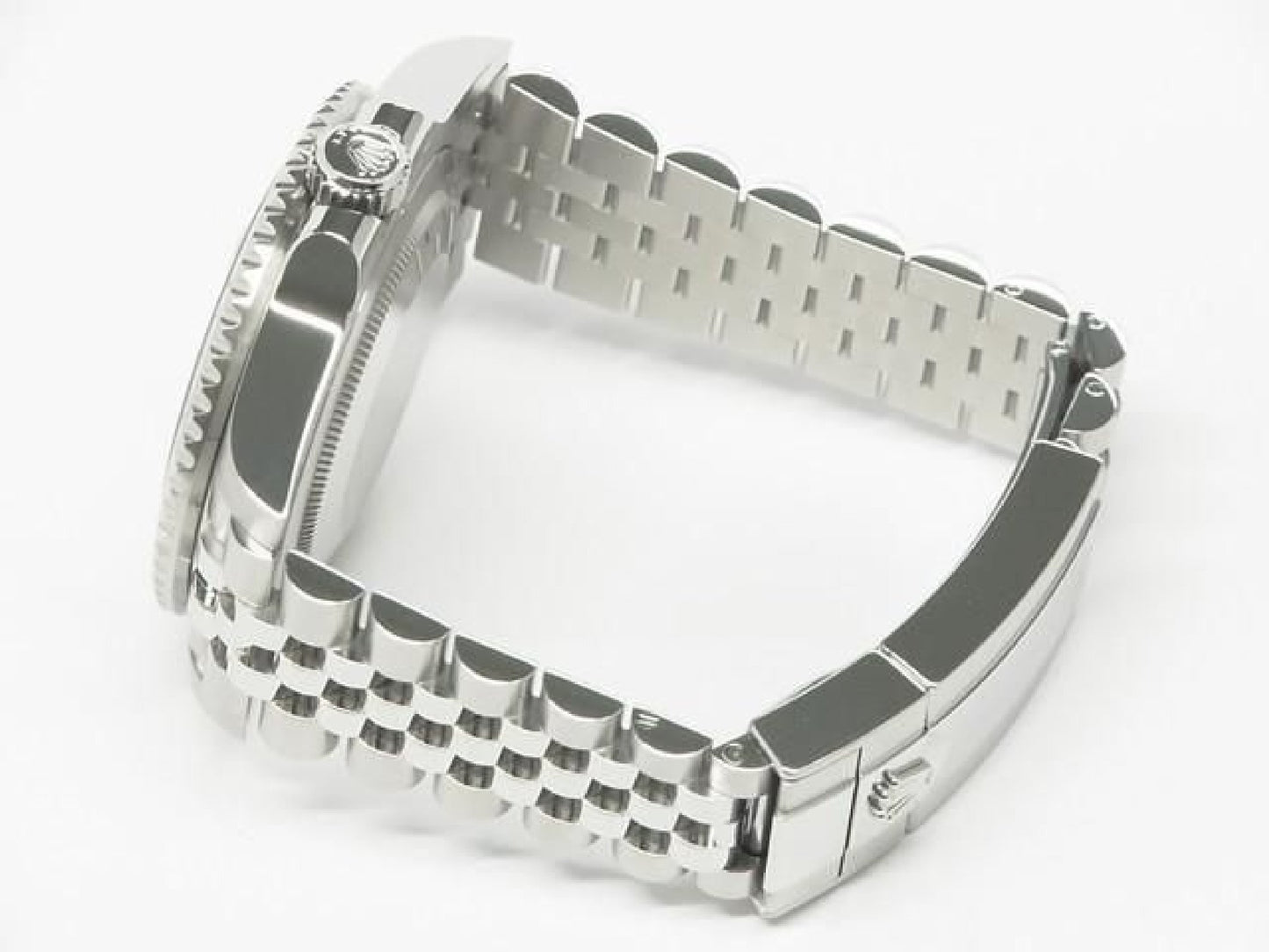 ROLEX GMT MasterII mit blau-schwarzer Lünette 126710BLNR Jubilee-Armband '21 gekauft Herren 191886398 hannari-shop