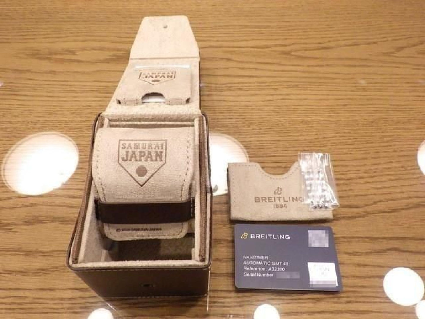BREITLING Navitimer Automatic GMT 41 Samurai Japan limited A323103A1C1A1 Mens 192197214 hannari-shop