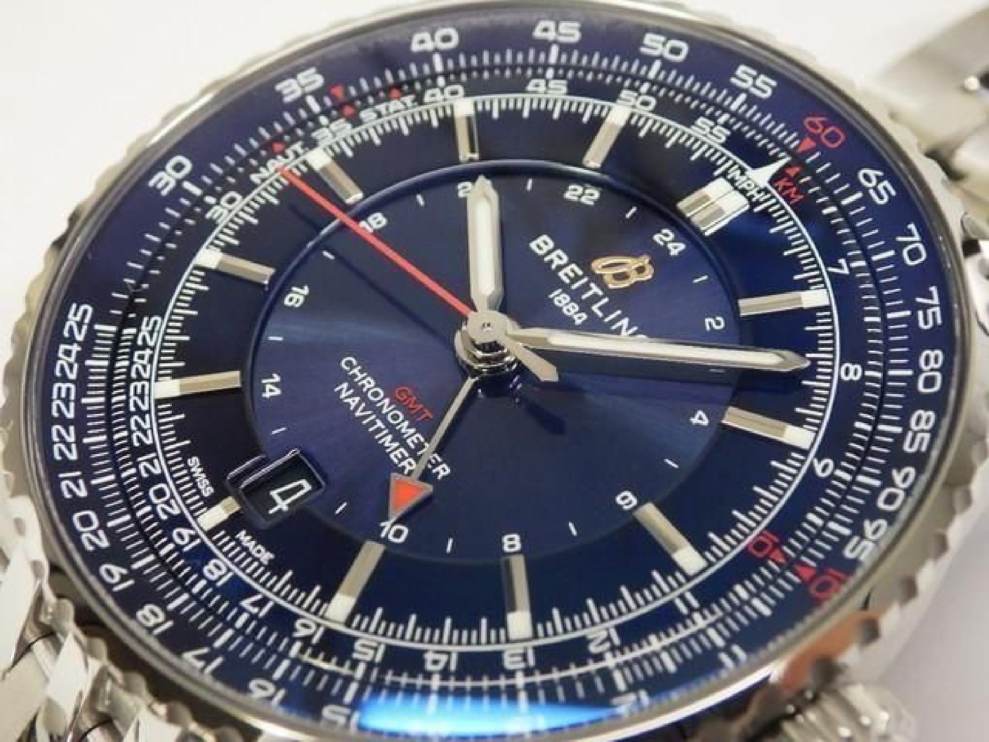 BREITLING Navitimer Automatic GMT 41 Samurai Japan limited A323103A1C1A1 Mens 192197214 hannari-shop