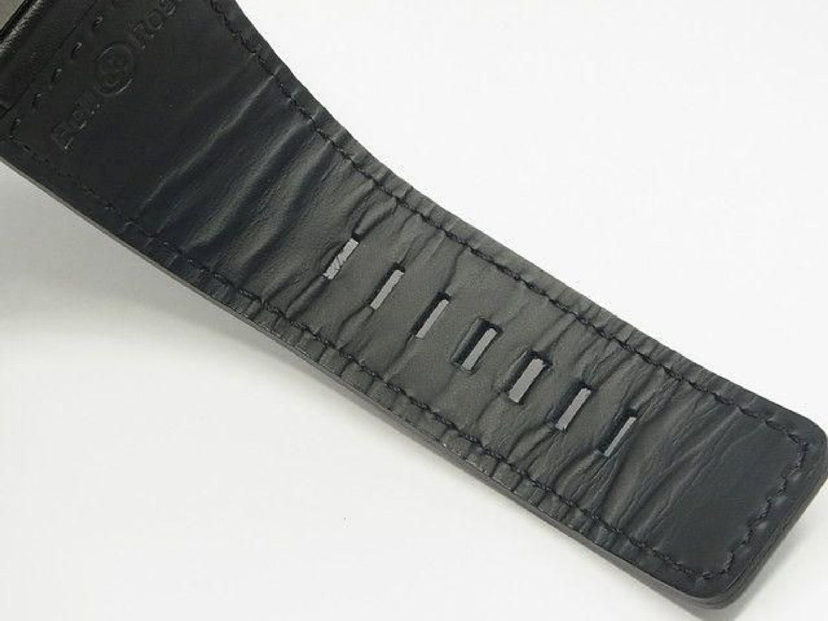 BELL & ROSS BR03-97 Reserv de Marche BR0397-BL-SI/SCA Echte Ware Herrenuhr 192234983 hannari-shop